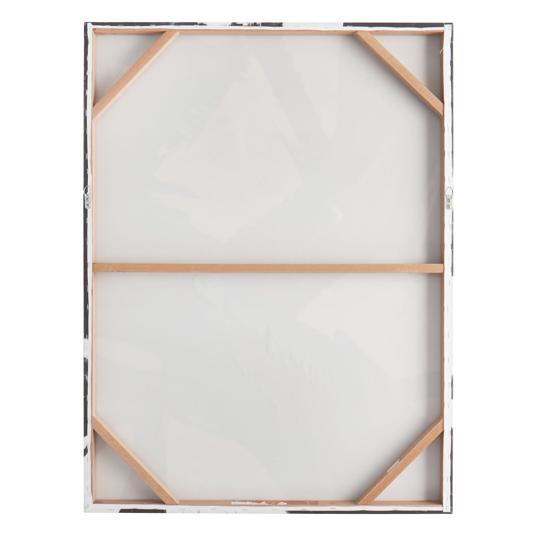 Crosby St. Black & White Abstract Canvas Wall Art, 30x40
