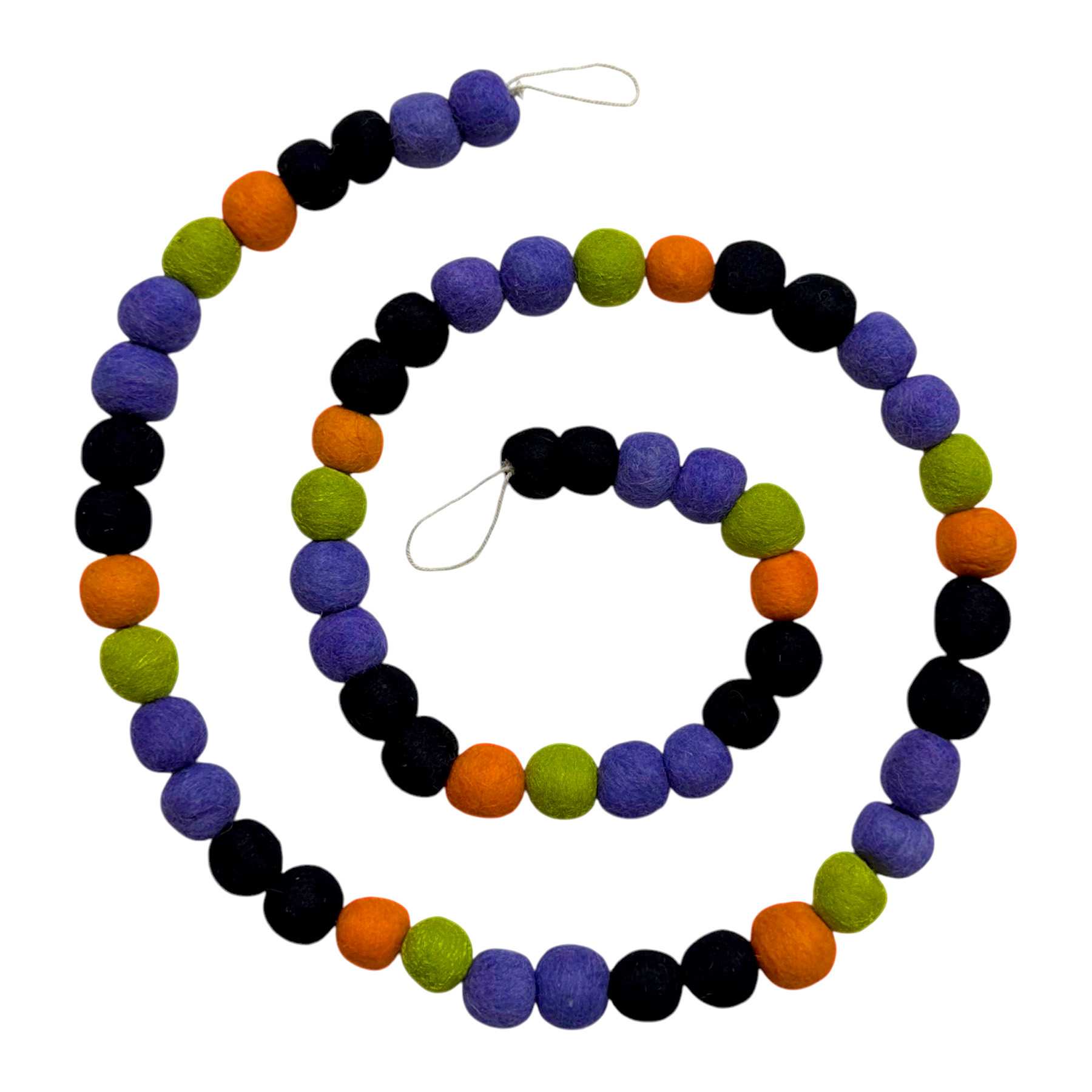 Multicolor Felt Garland, 72"