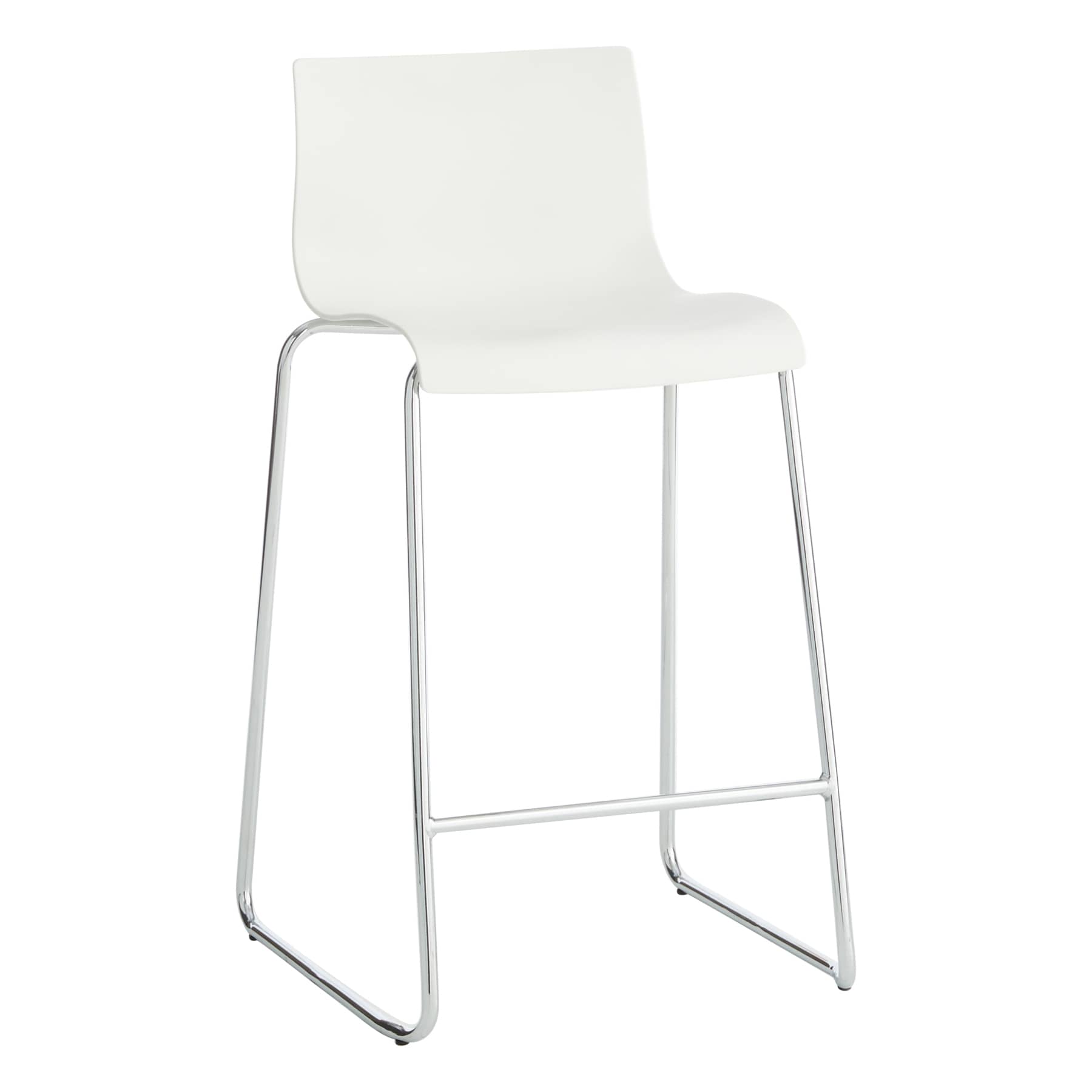 Dario Counter Stool, White