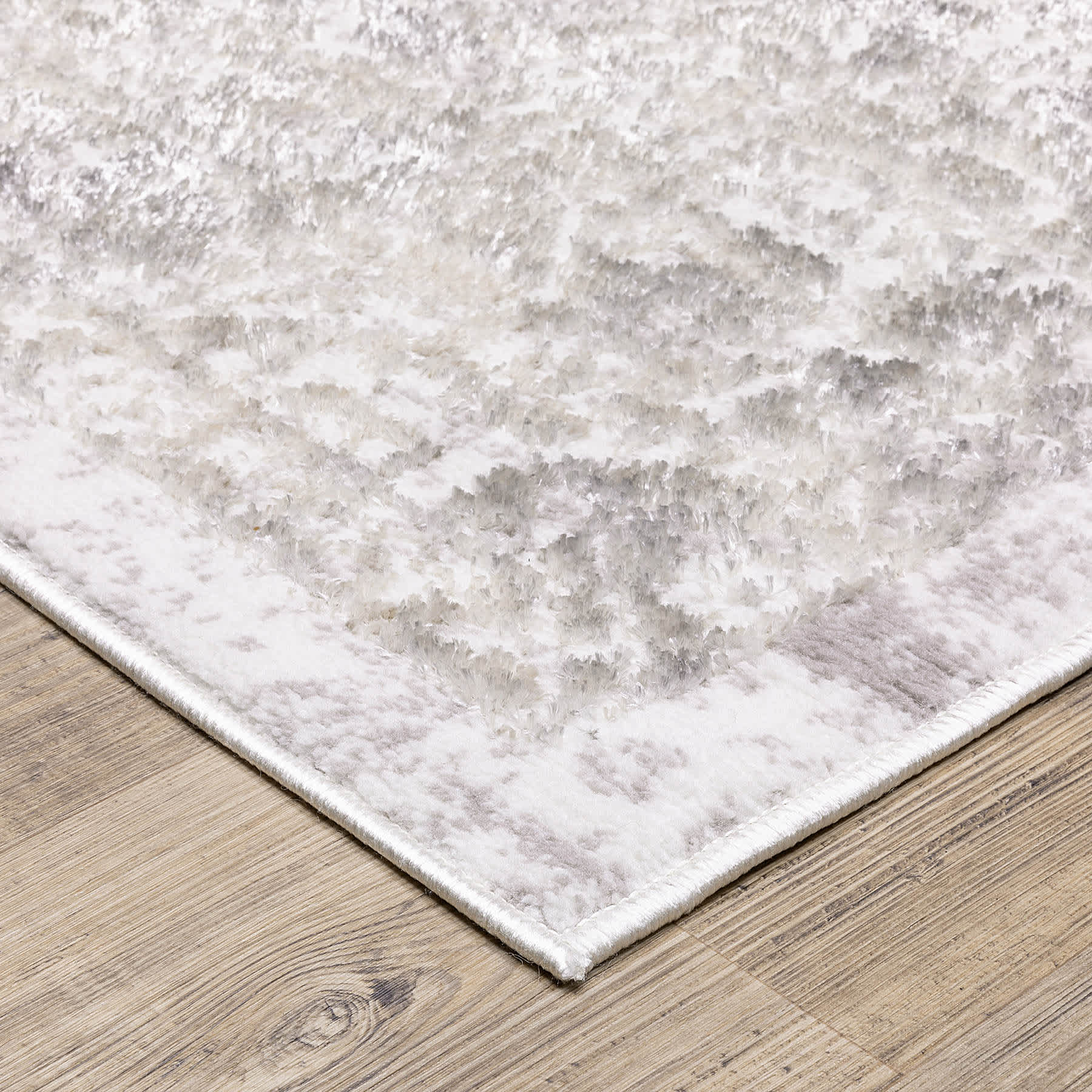 Norman Neutral Medallion Area Rug, 5x7