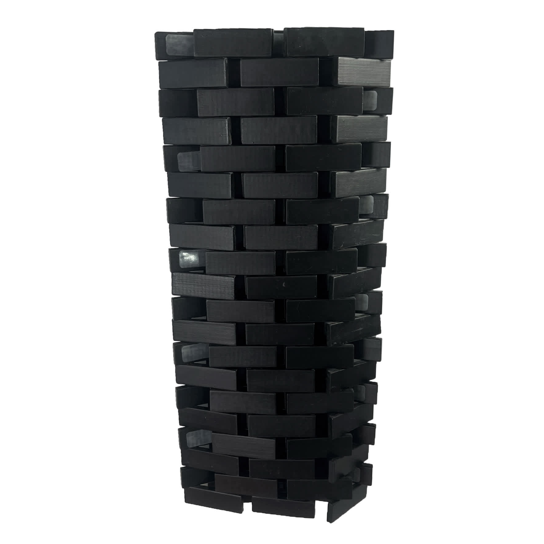 Black Bamboo Bath Mat
