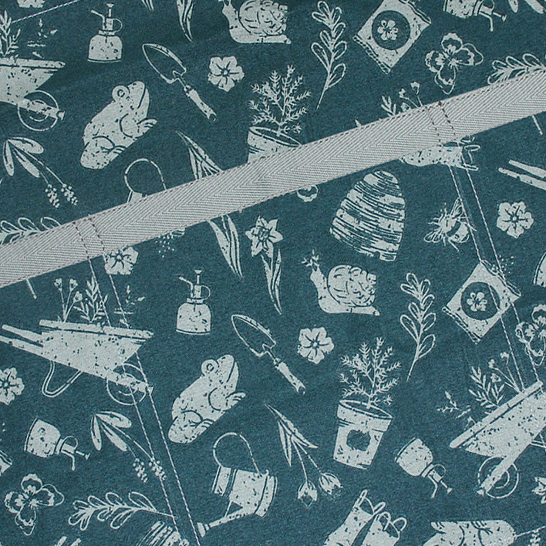 Honeybloom Gardener Printed Half Apron
