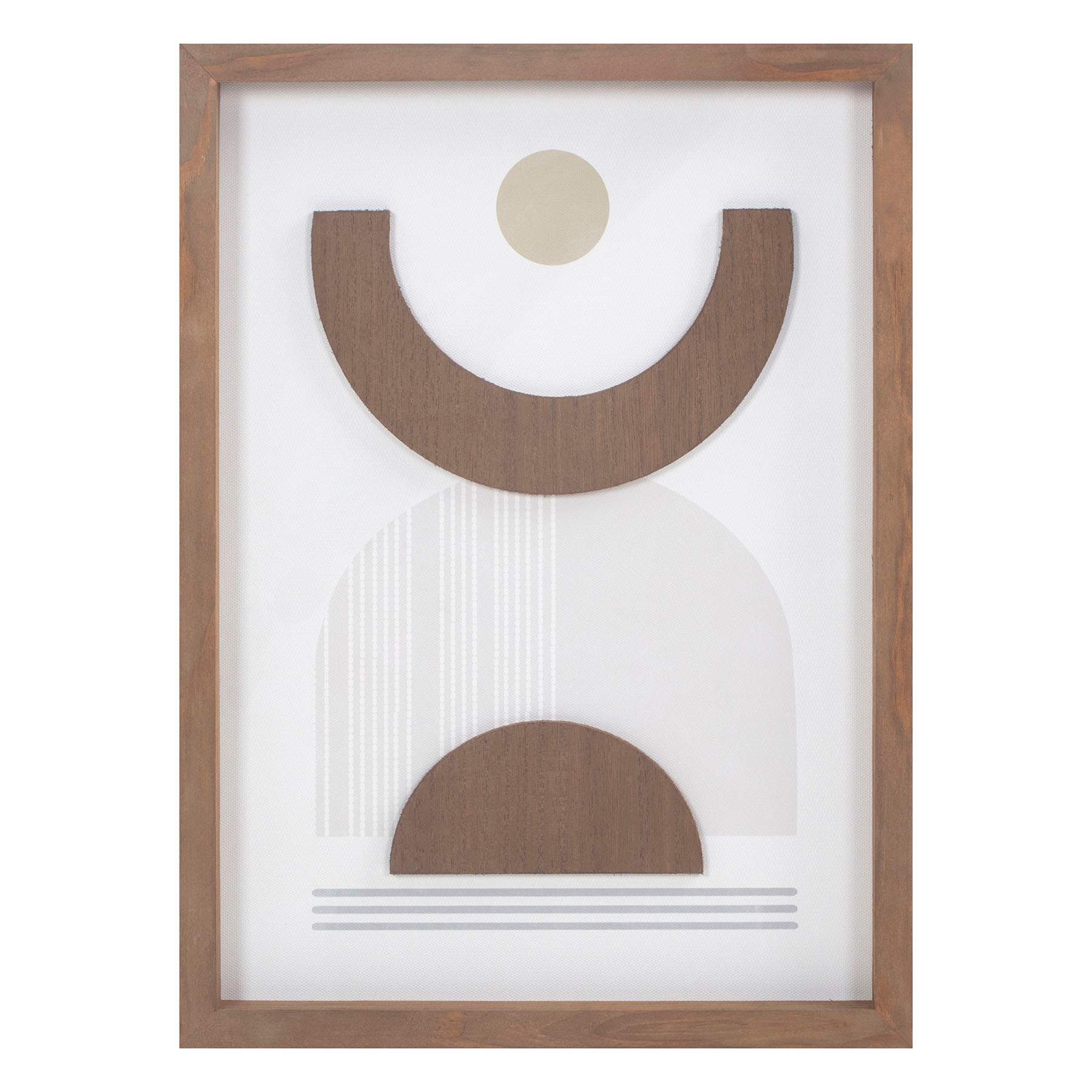 Cutout Abstract Wooden Wall Art, 12x16