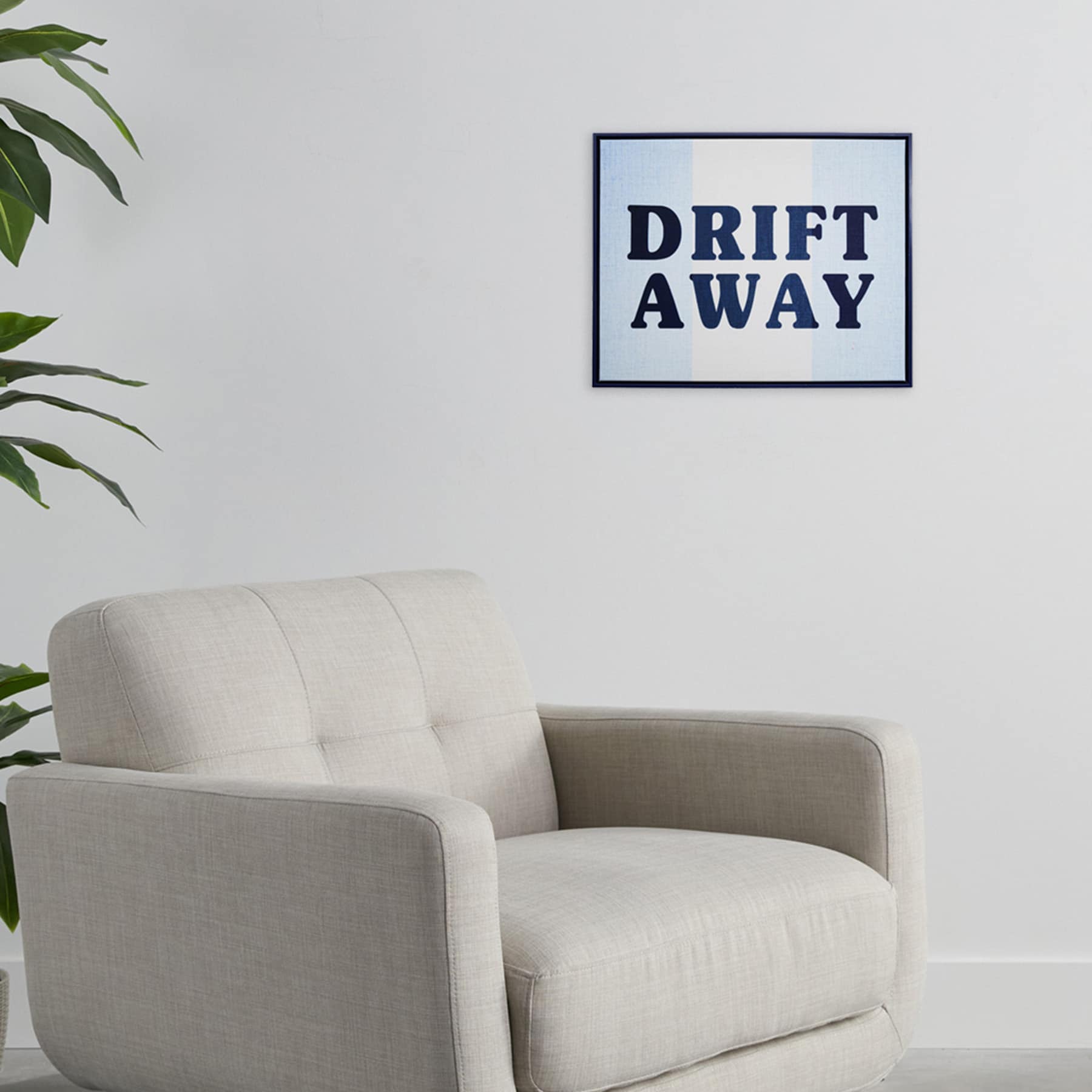Framed Drift Away Canvas Wall Art, 16x20