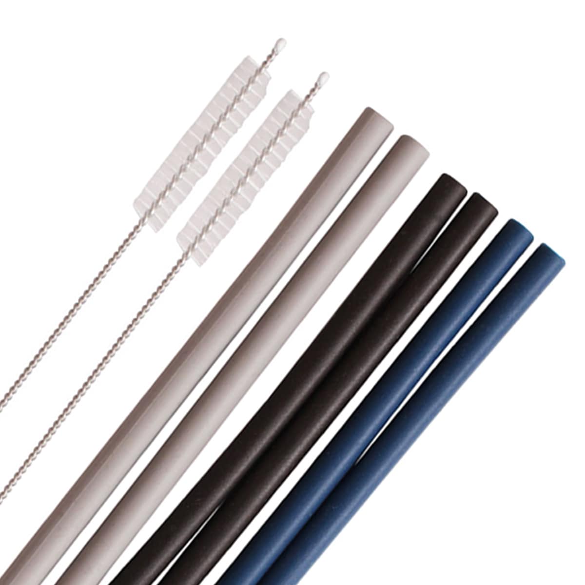 8-Piece Silicone Straw Set