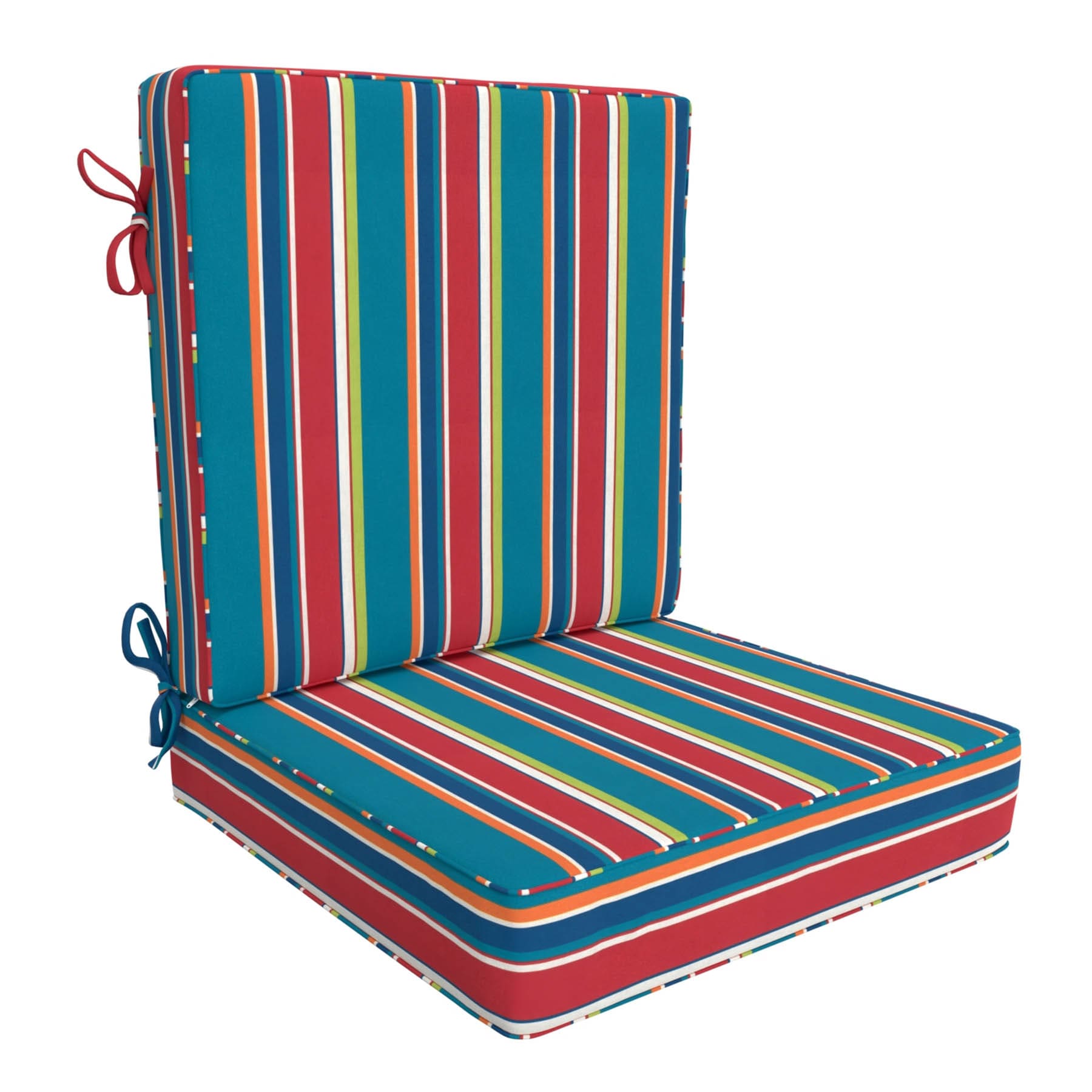 2-Piece Alvarado Stripe Outdoor Deep Seat Cushion