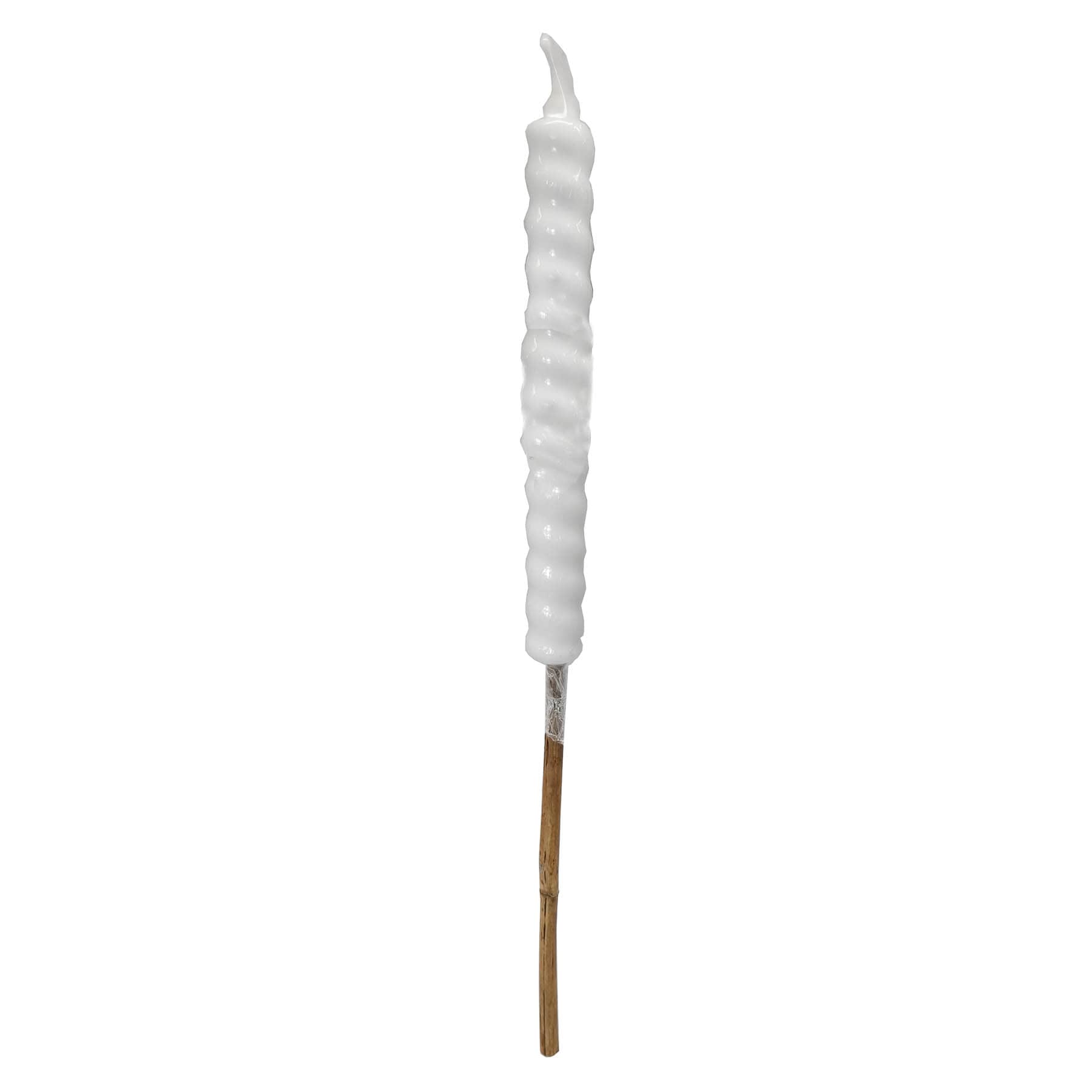 White Citronella Flare Candle