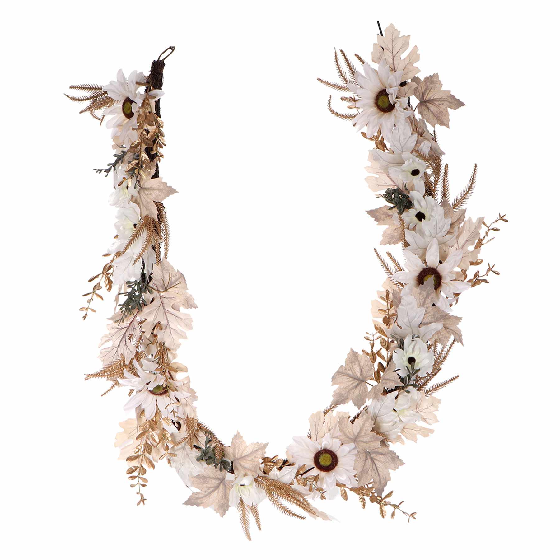 White Fall Garland, 72"