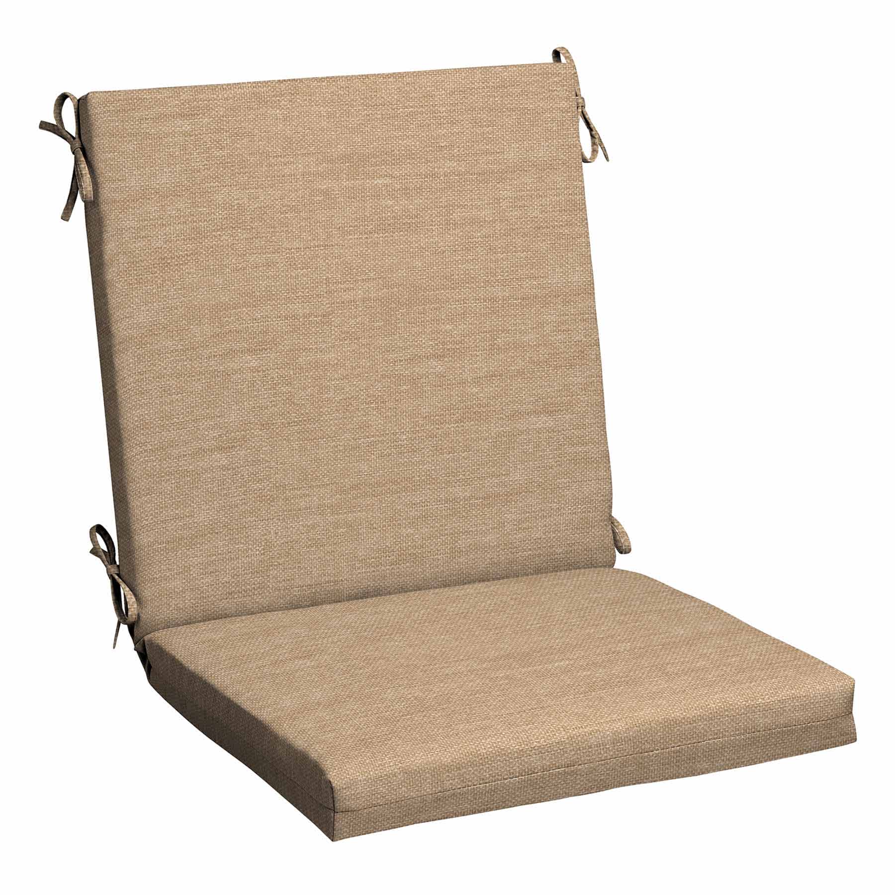 Neutral Tempo Grain Premium Woven Outdoor Hinged Cushion