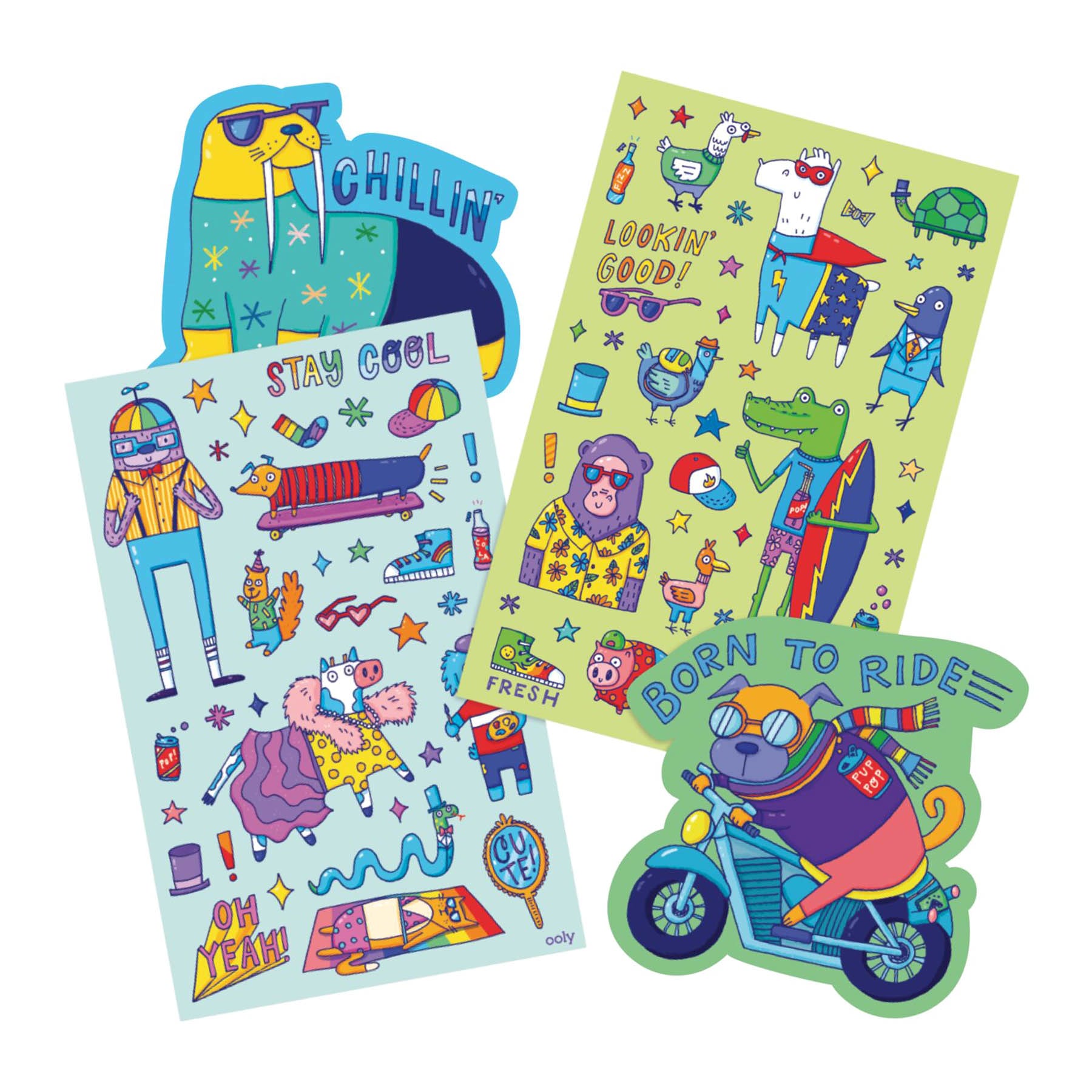 Scented Scratch Stickers Dressed To Impress