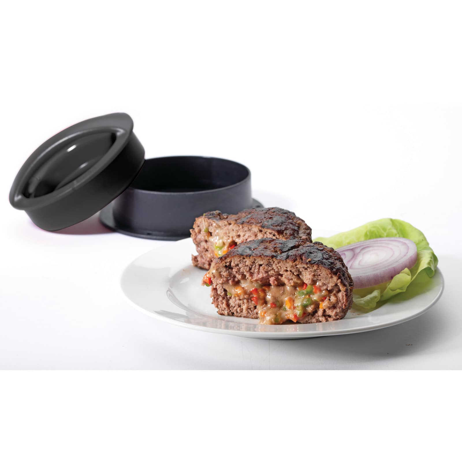 3-In-1 Stuffed Burger Press