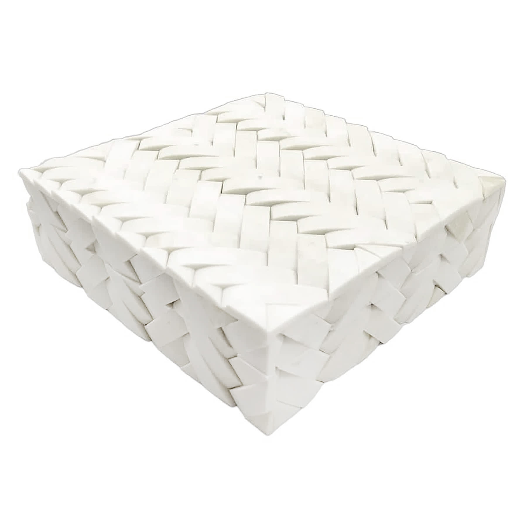 Providence Neutral Chevron Decorative Box, 9"