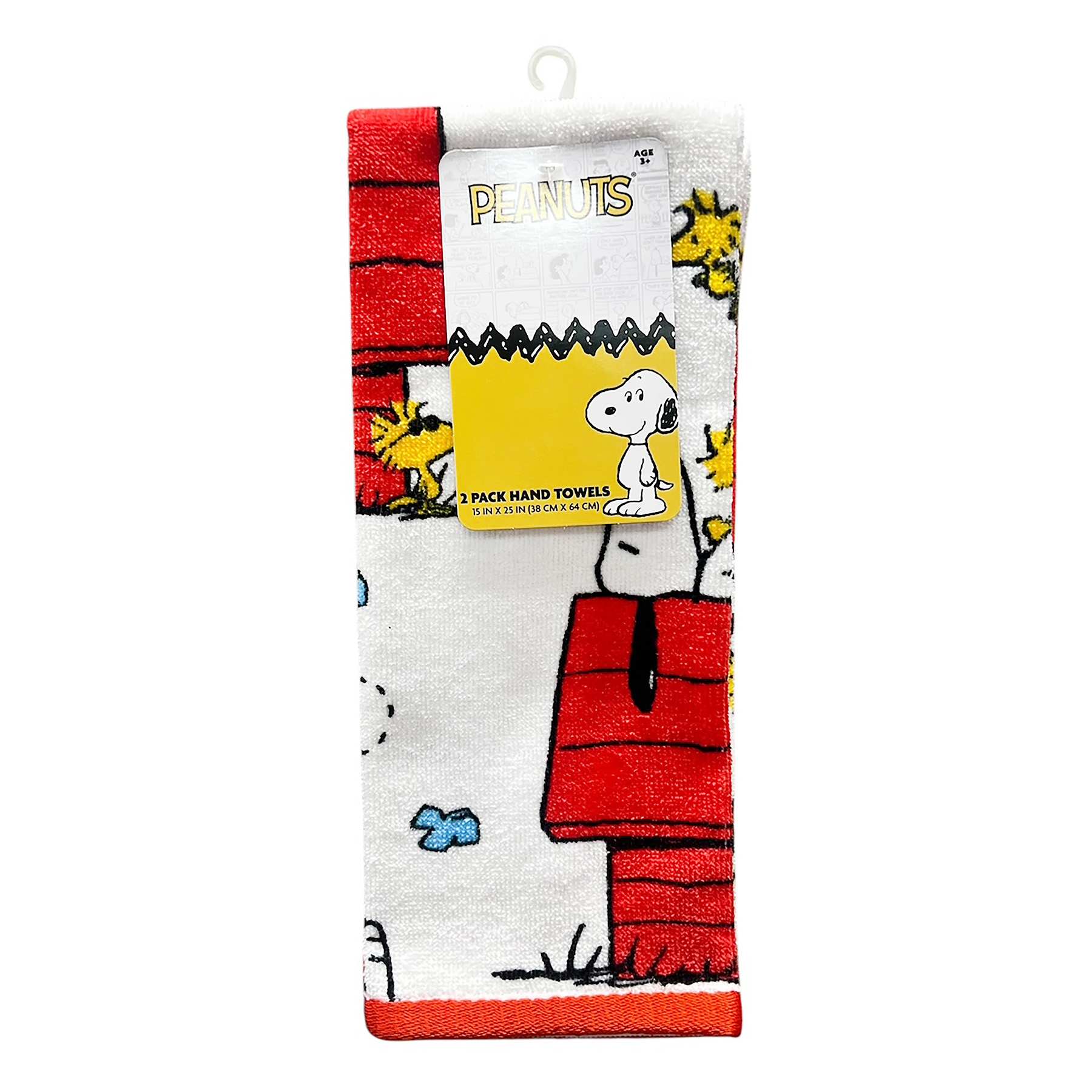 2-Pack Peanuts Snoopy Hand Towels