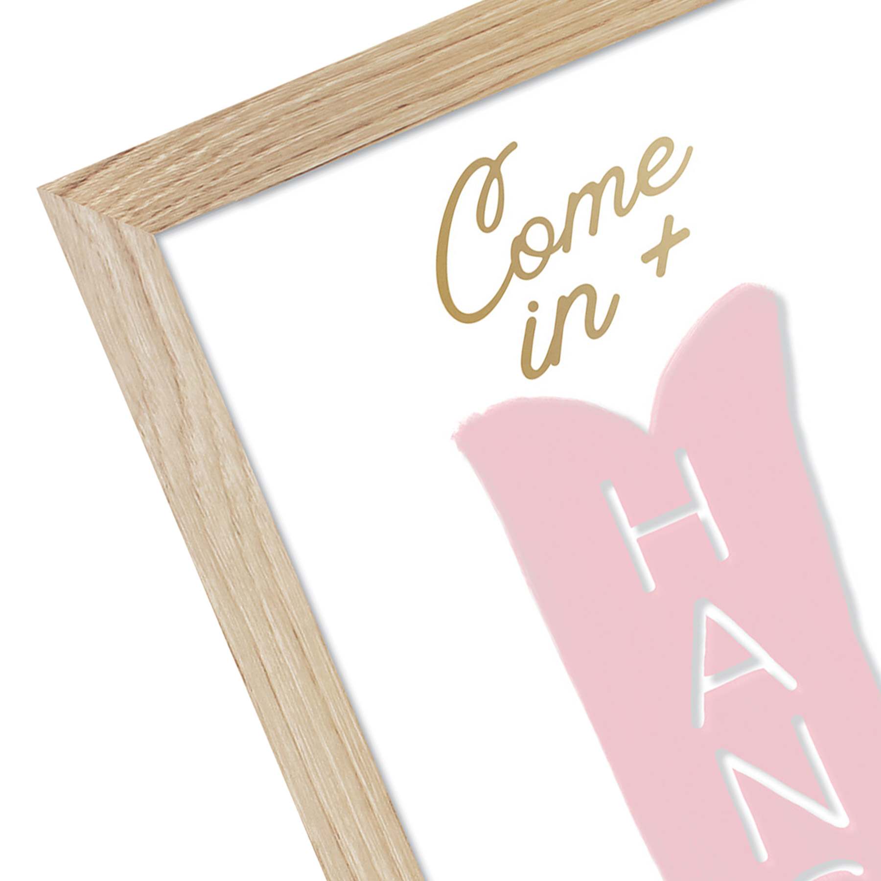 Hang Out Framed Art, 6X8