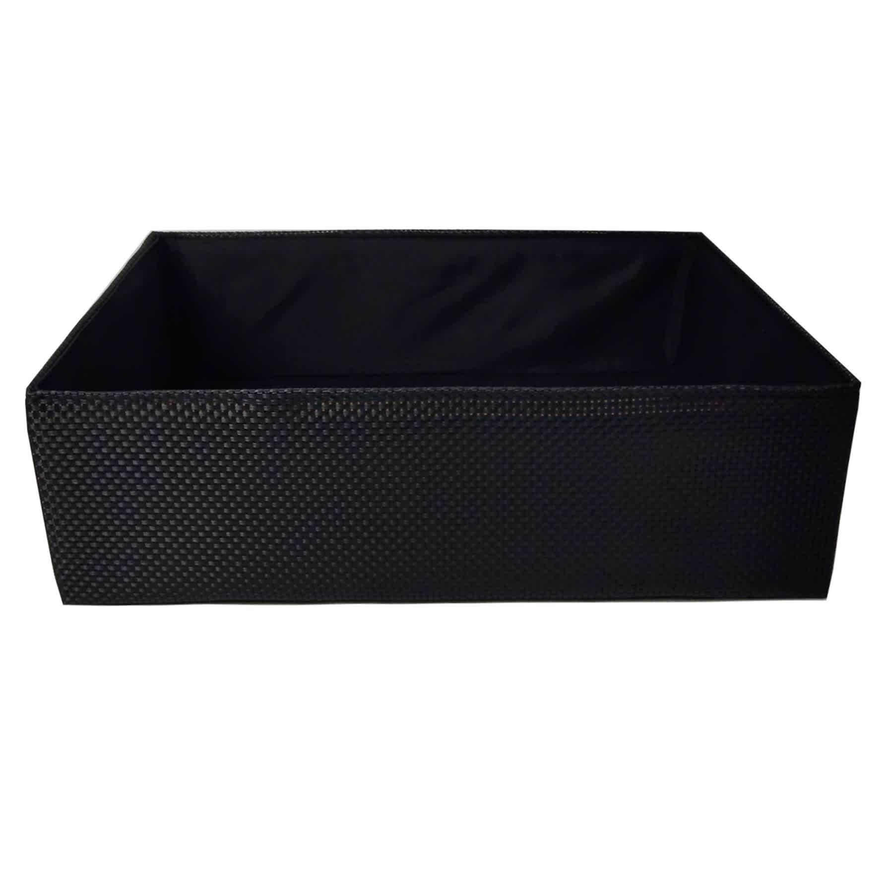 Black Storage Basket, Medium