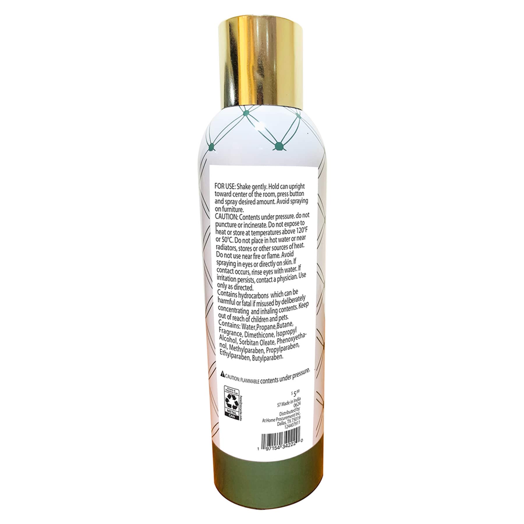 Fig Eucaliptus Scented Room Spray, 7oz