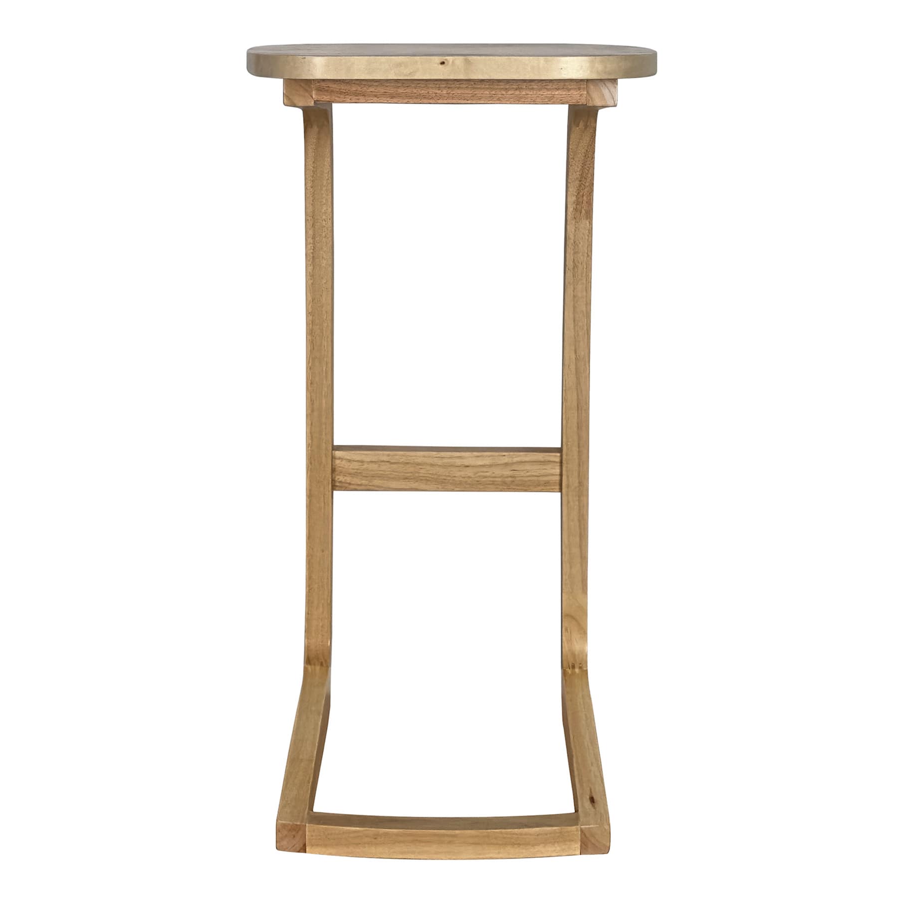 Crosby St. Colt Pull-Up Table, Burl Wood Finish