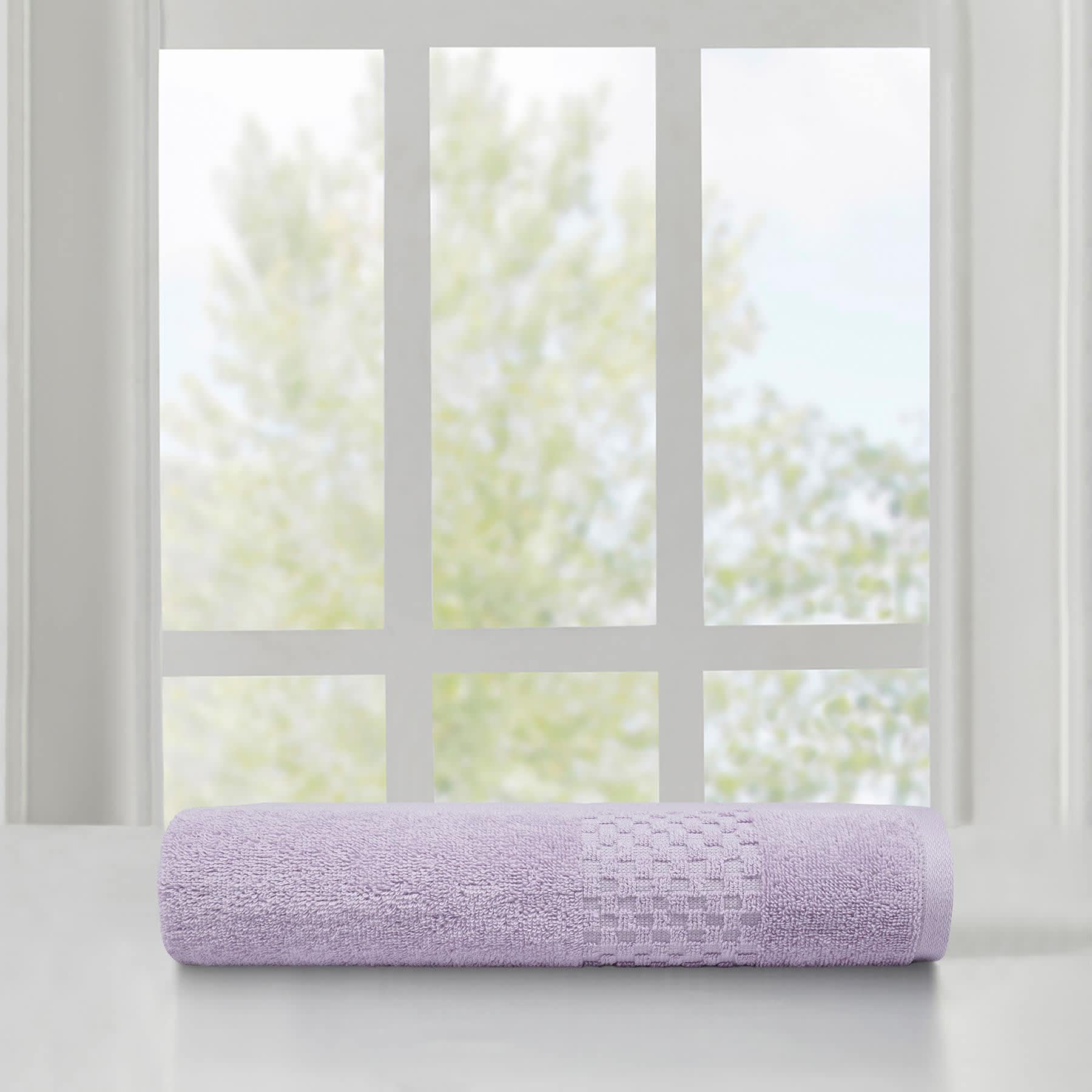 Tiny Dreamers Orchid Cotton Bath Towel, 30x54