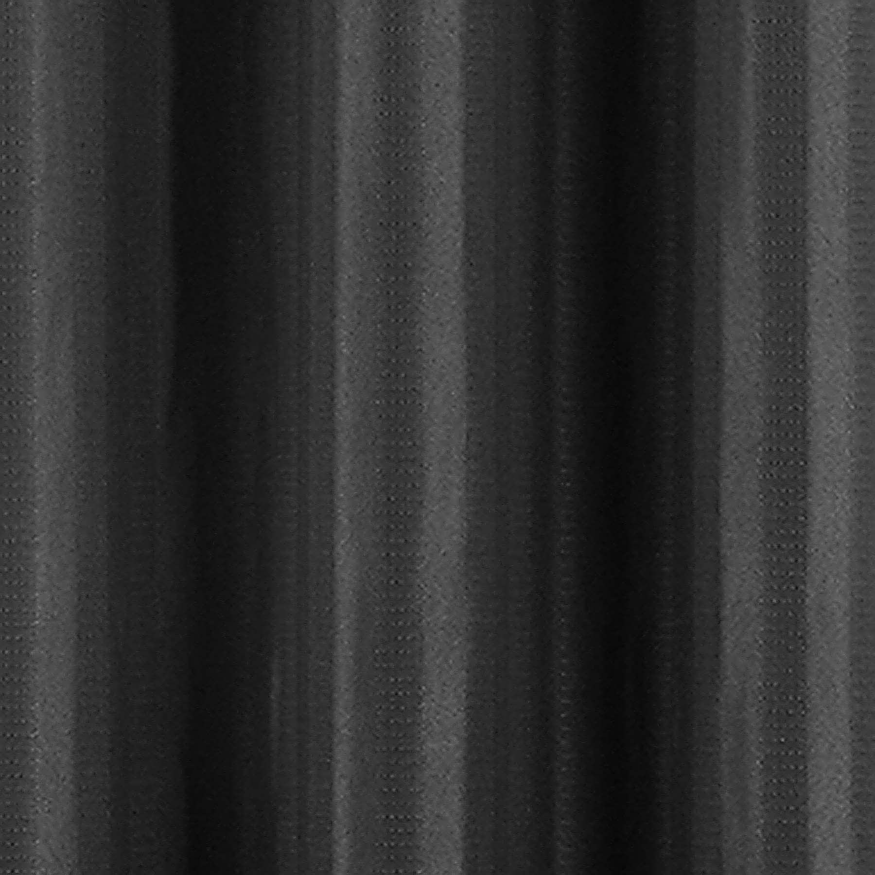 Honeybloom Sedgwick Black Blackout Curtain Panel, 95"
