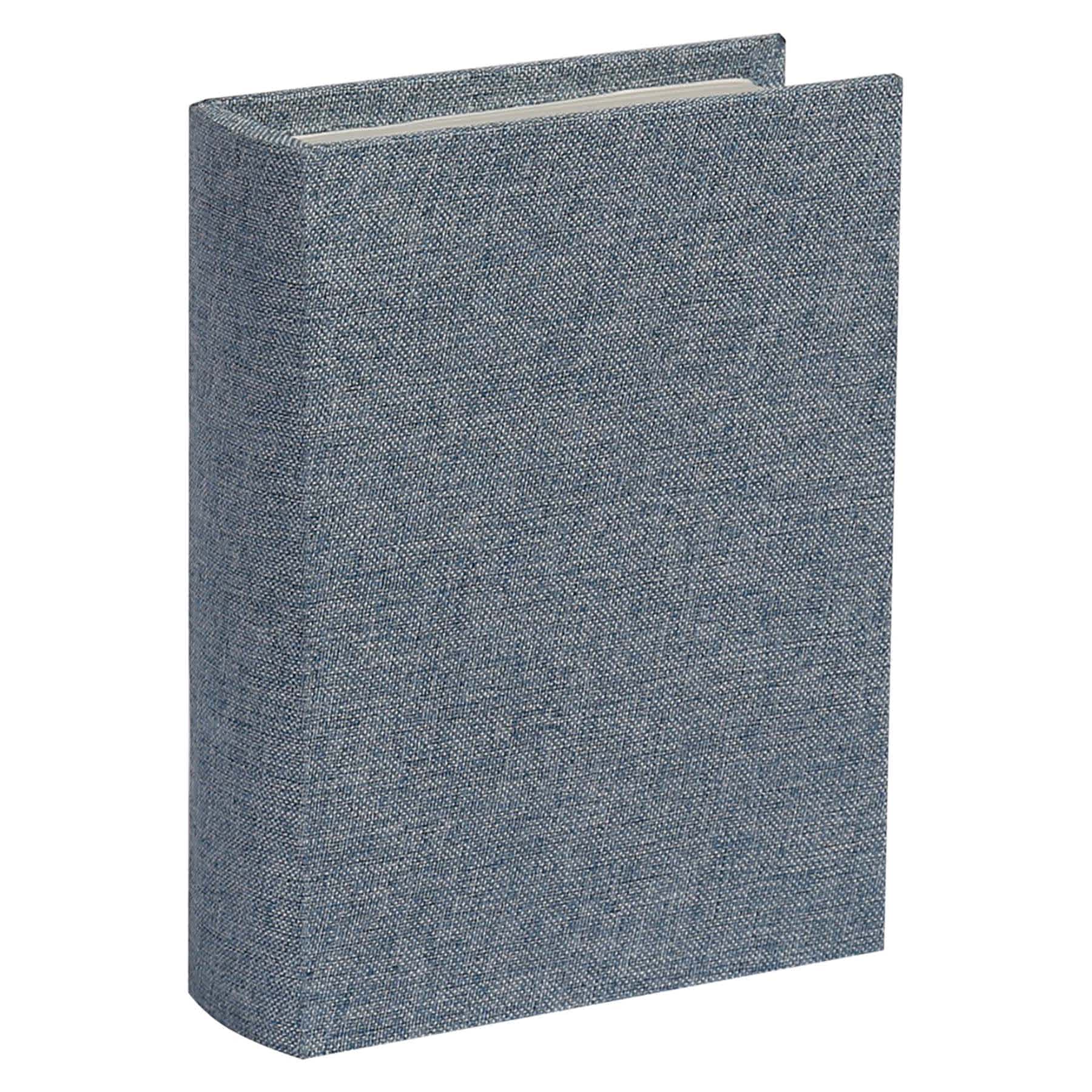 Blue Linen Book Box, 9"