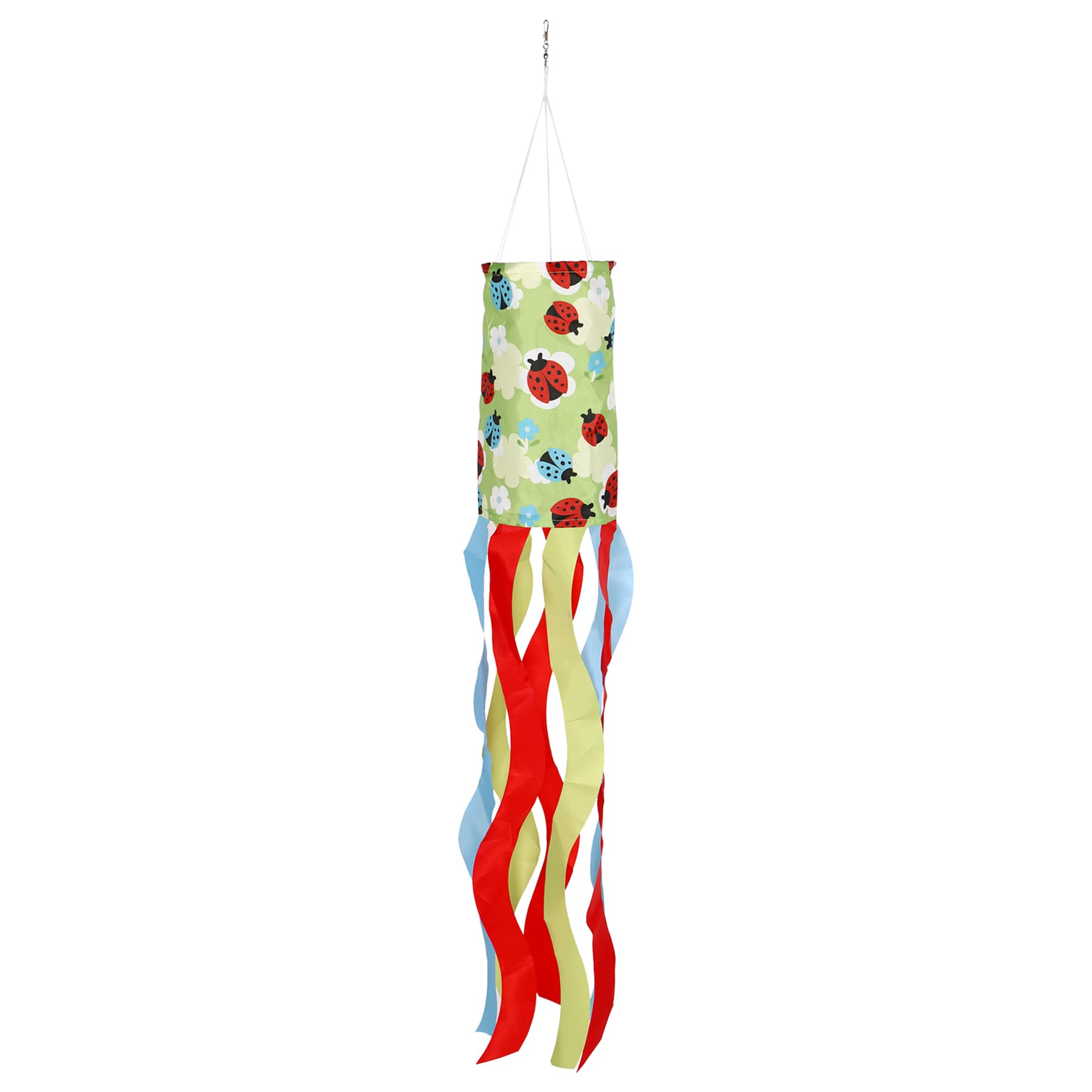 Ladybug Hanging Windsock, 38"
