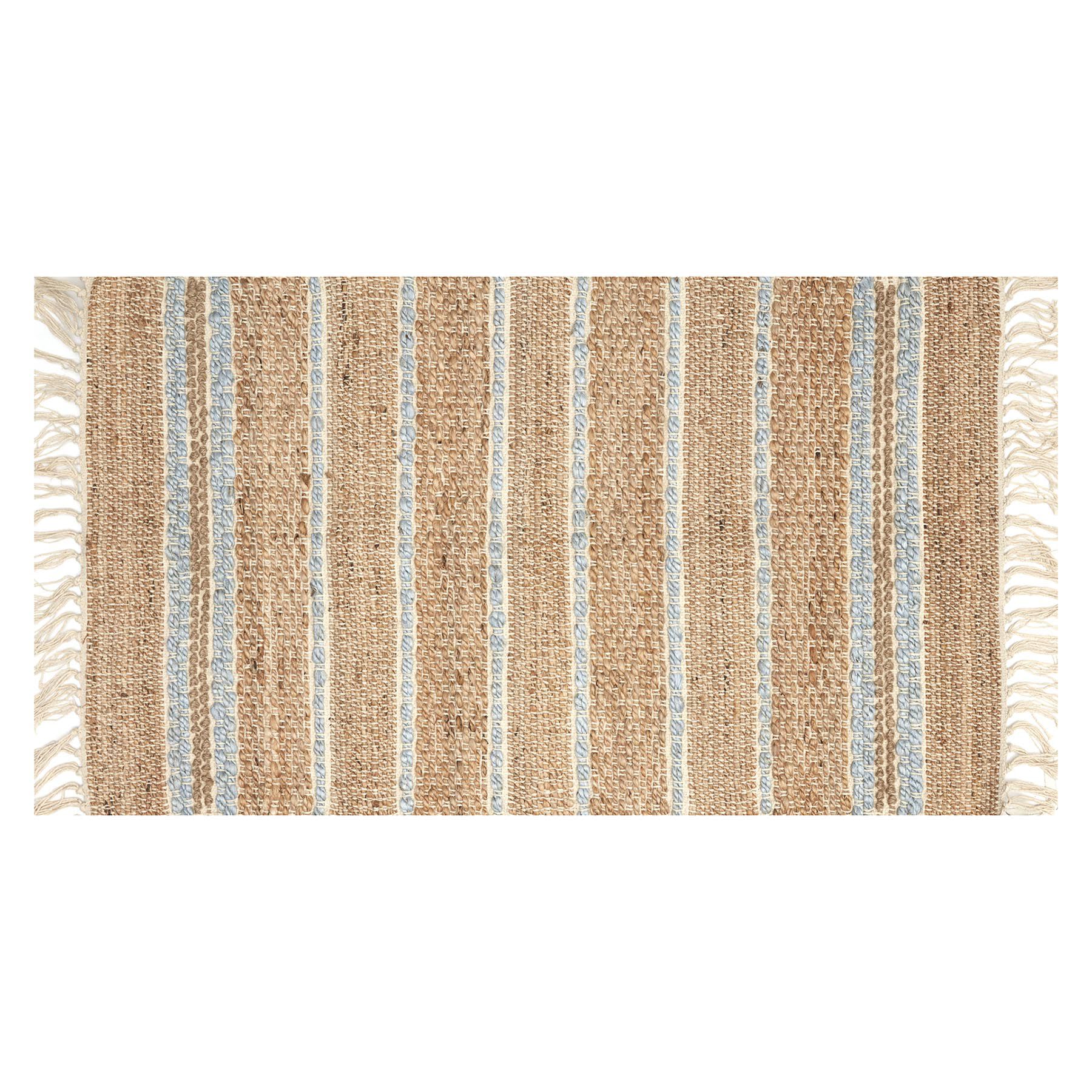 Light Green Tao Jute Accent Rug, 27x45