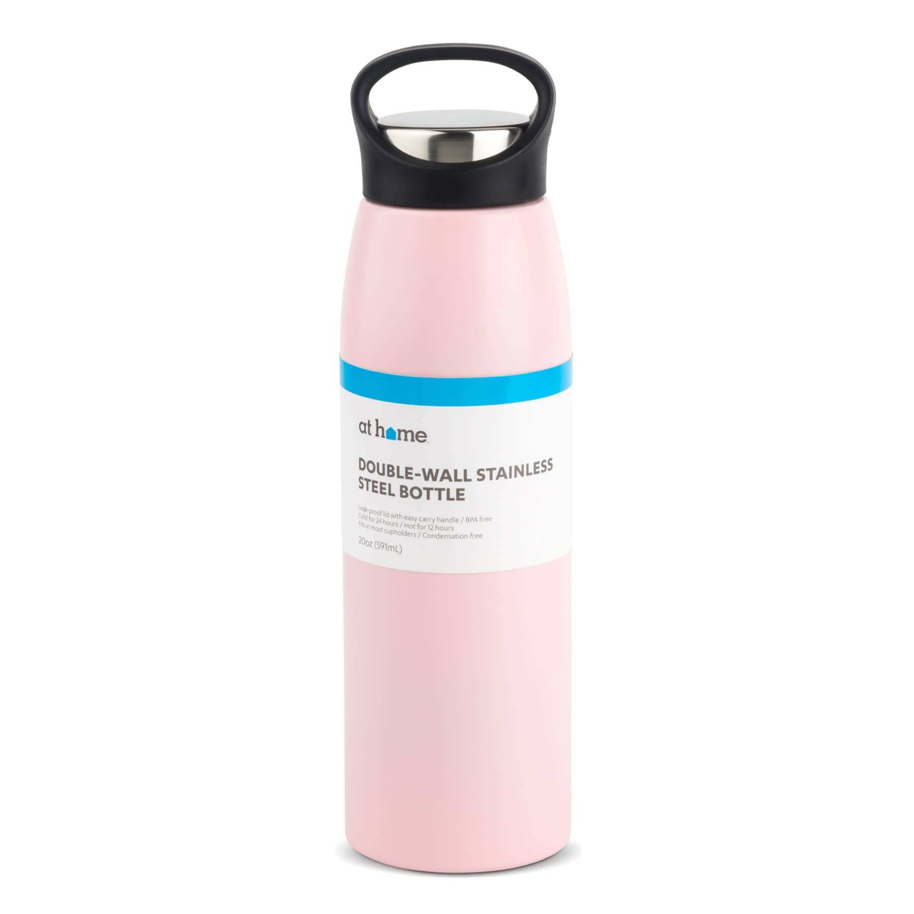 Light Pink Trek Bottle, 20oz