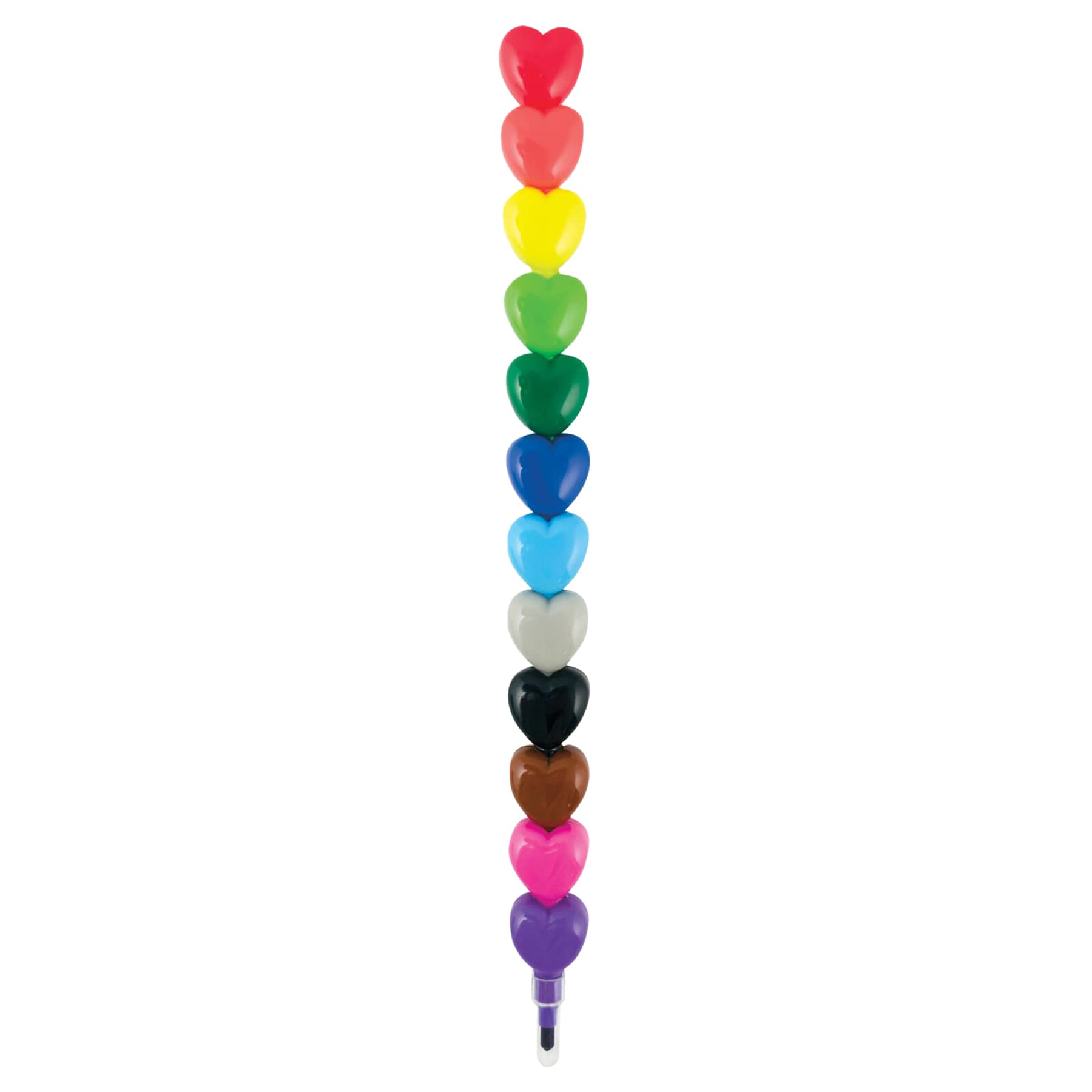 Heart To Heart Stacking Crayons