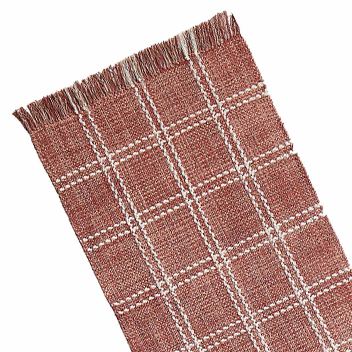 Tartan Coral Runner, 2x7