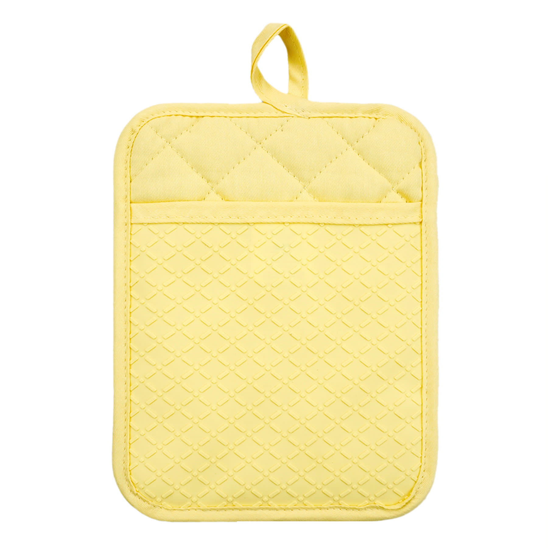Yellow Silicone Pot Holder