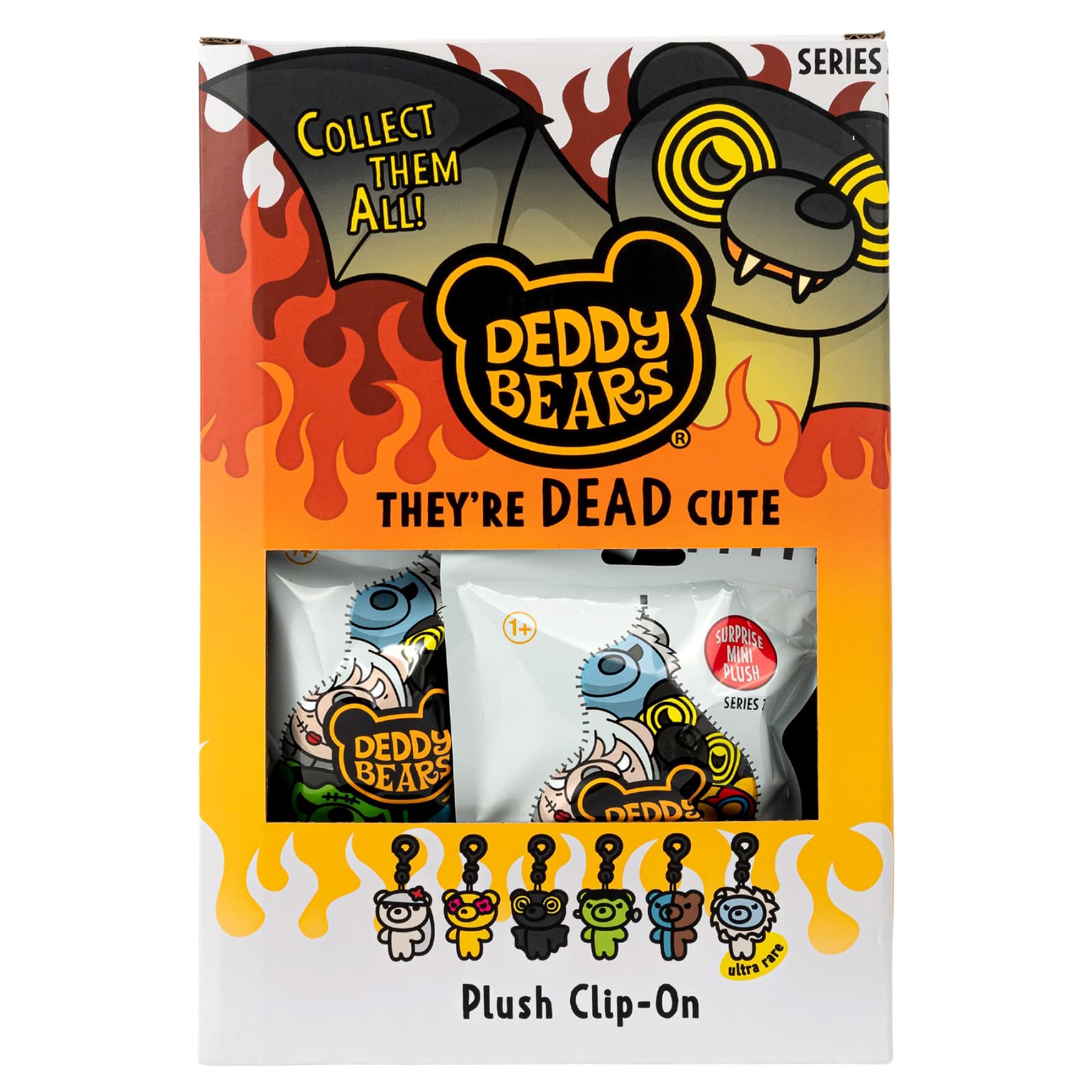Deddy Bears 4.5 Inch Clip On Plush