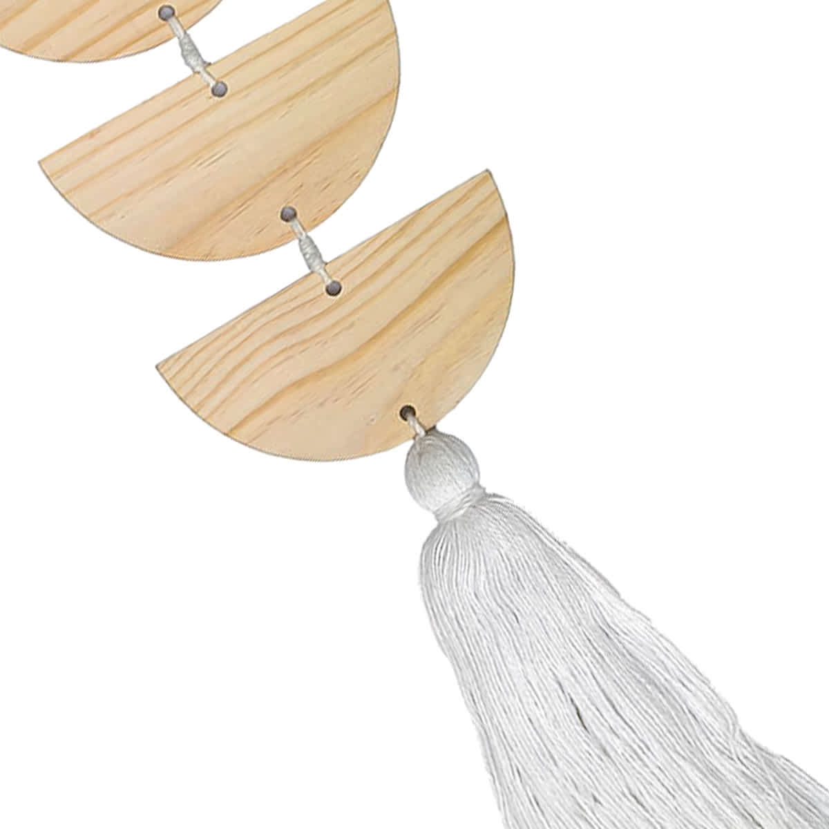 Wooden Abstract Wall Decor, 6x26