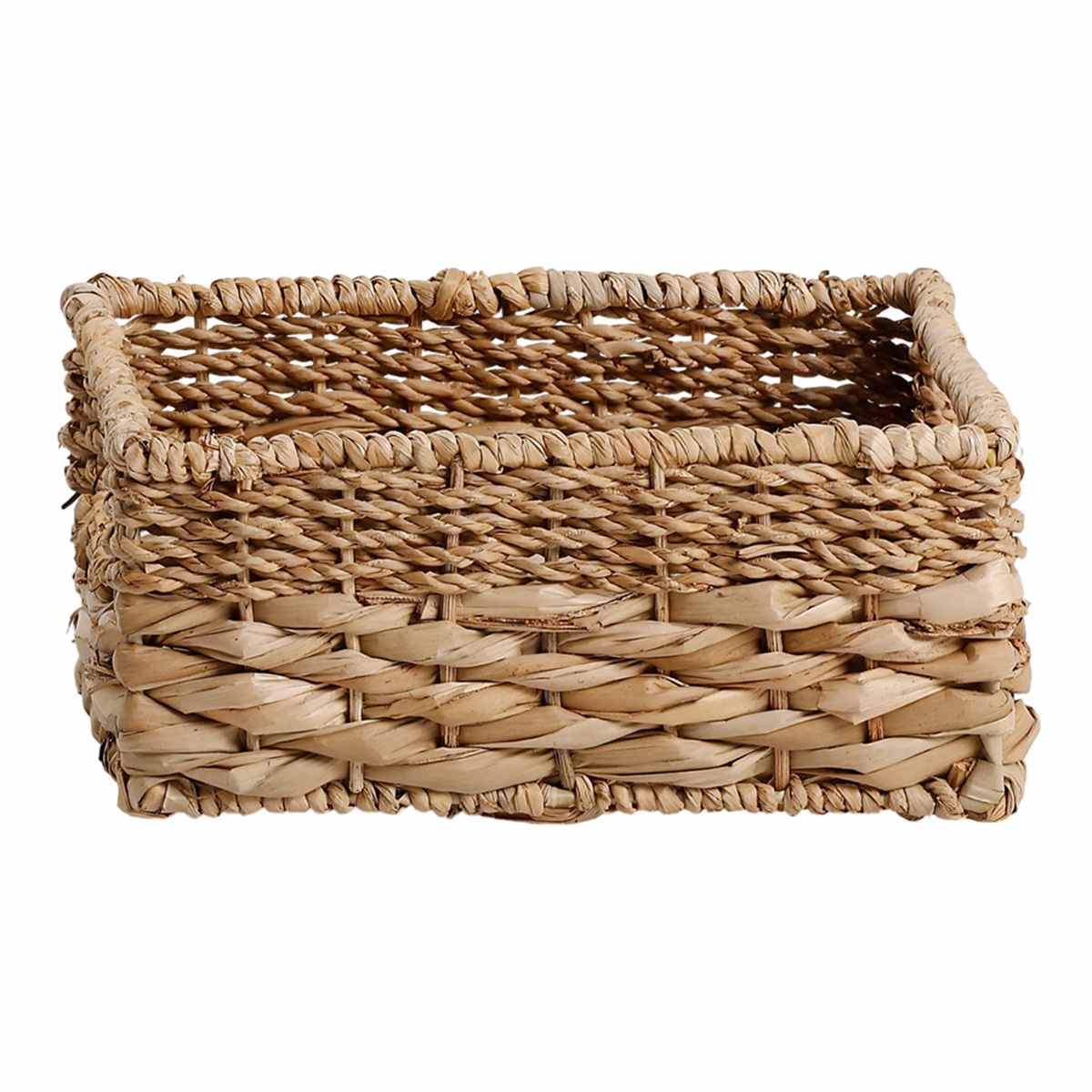 Joan Water Hyacinth Under Bed Storage Basket, Small
