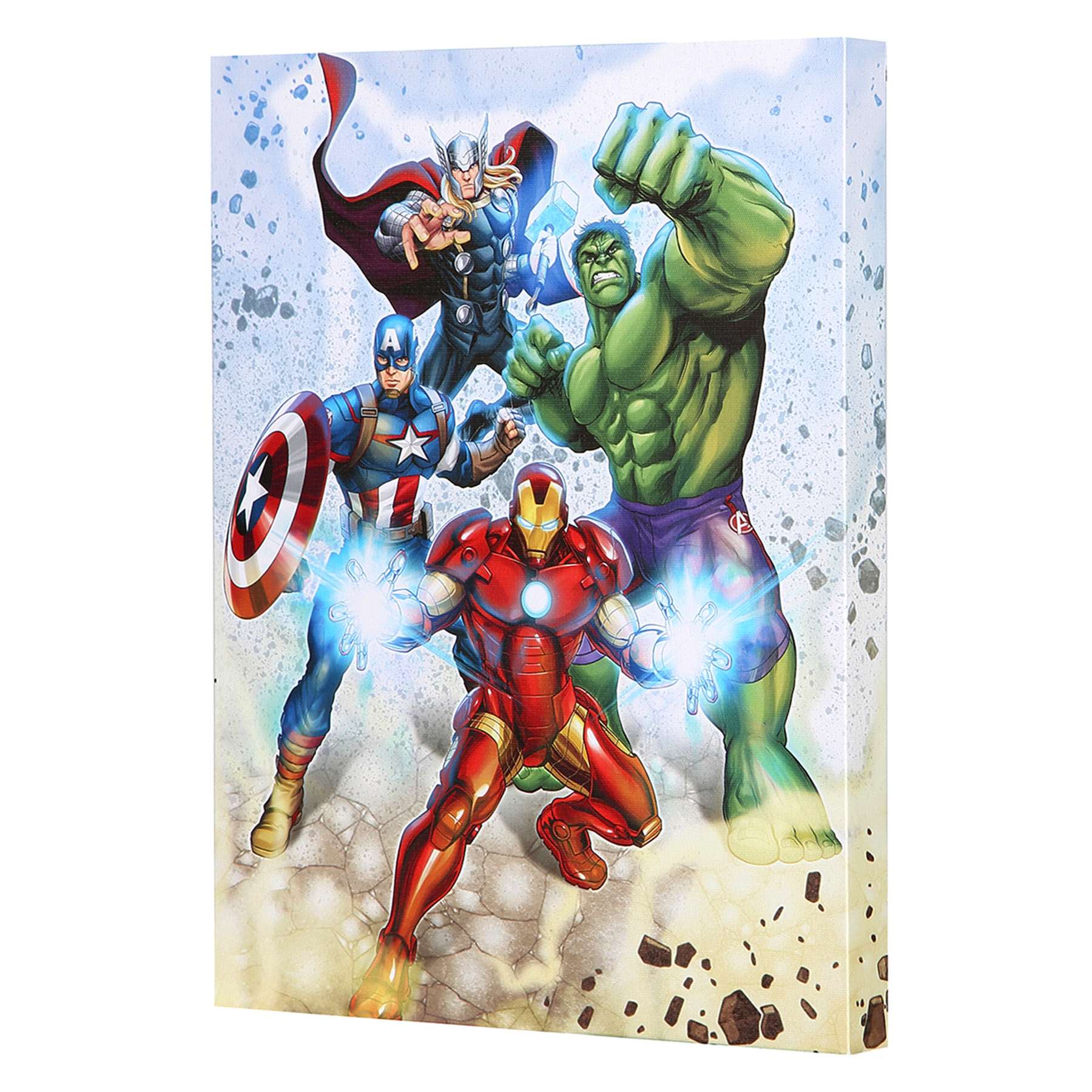 Avengers Group Canvas Wall Art, 11x14