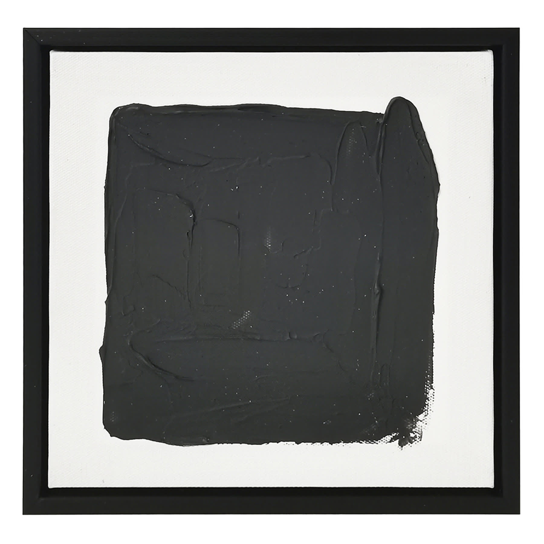 Crosby St. Black Textured Canvas, 7.9"