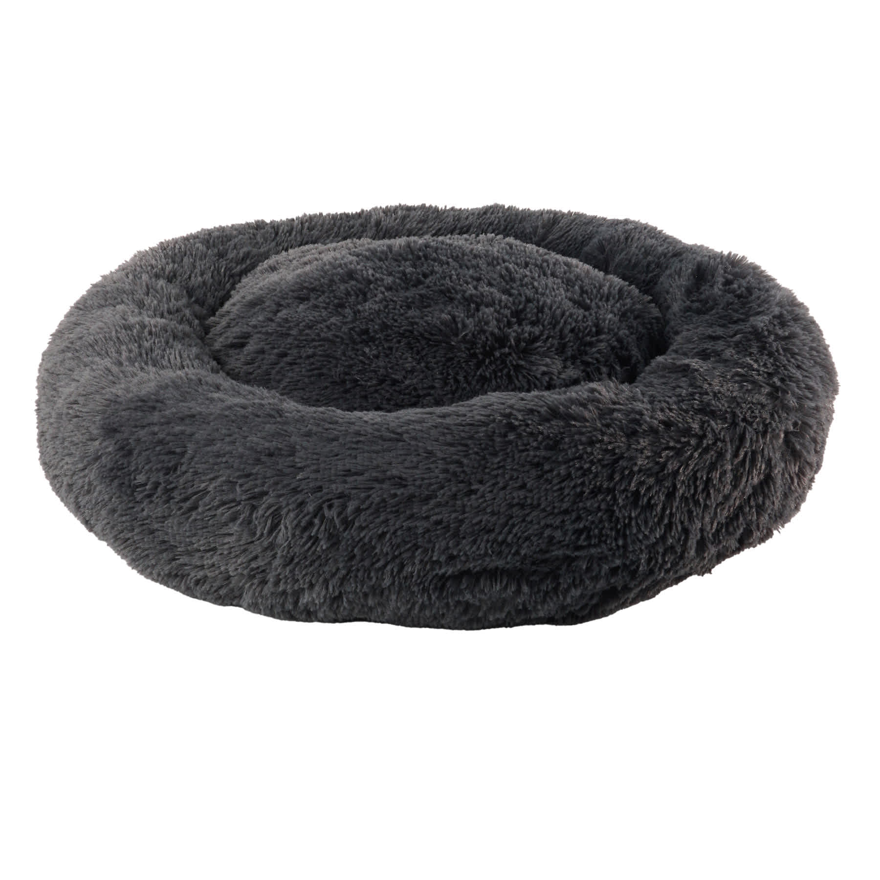 Round Black Eyelash Pet Cuddler, 36"