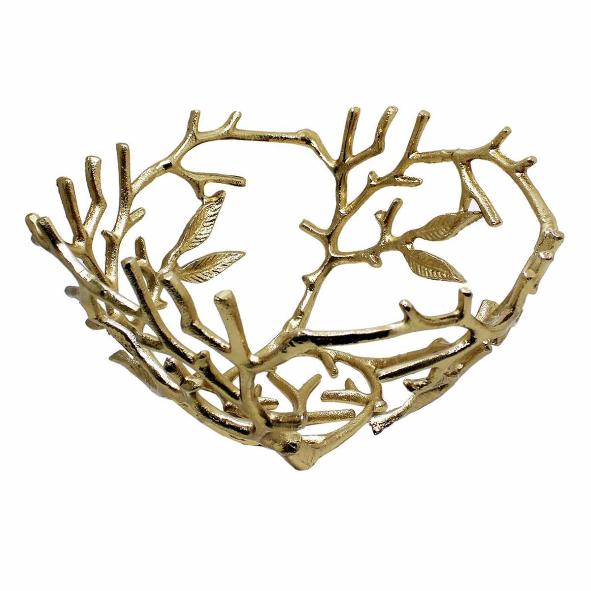Providence Gold Decorative Bowl, 14x7