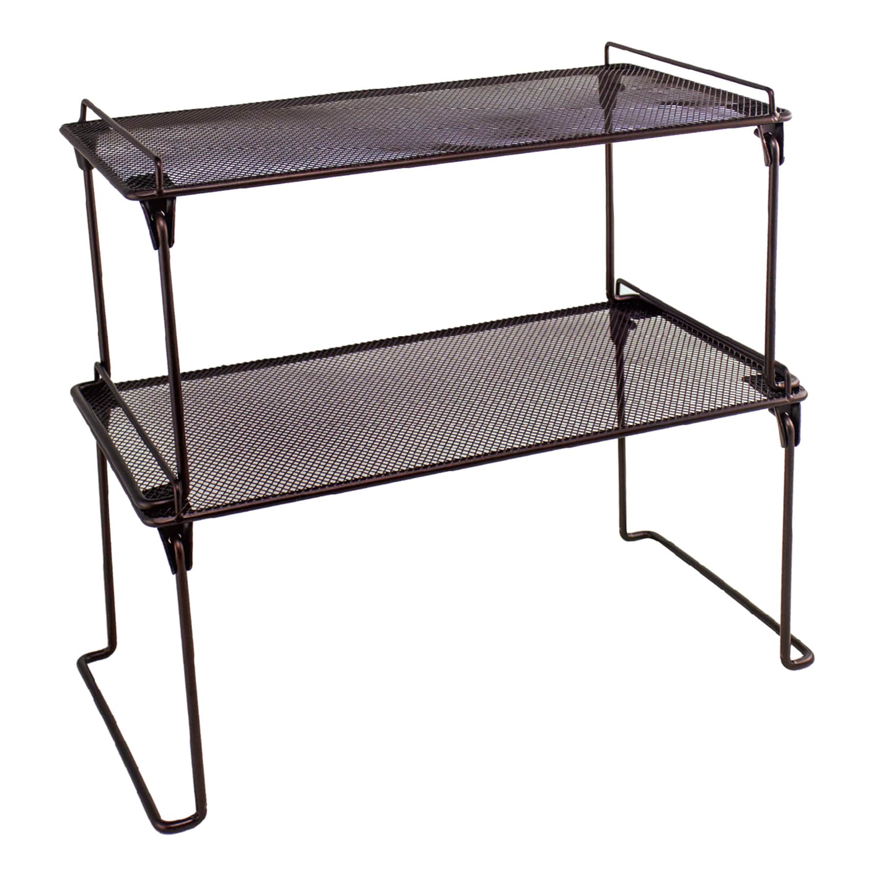 Metal Stackable Storage Organizer Rack