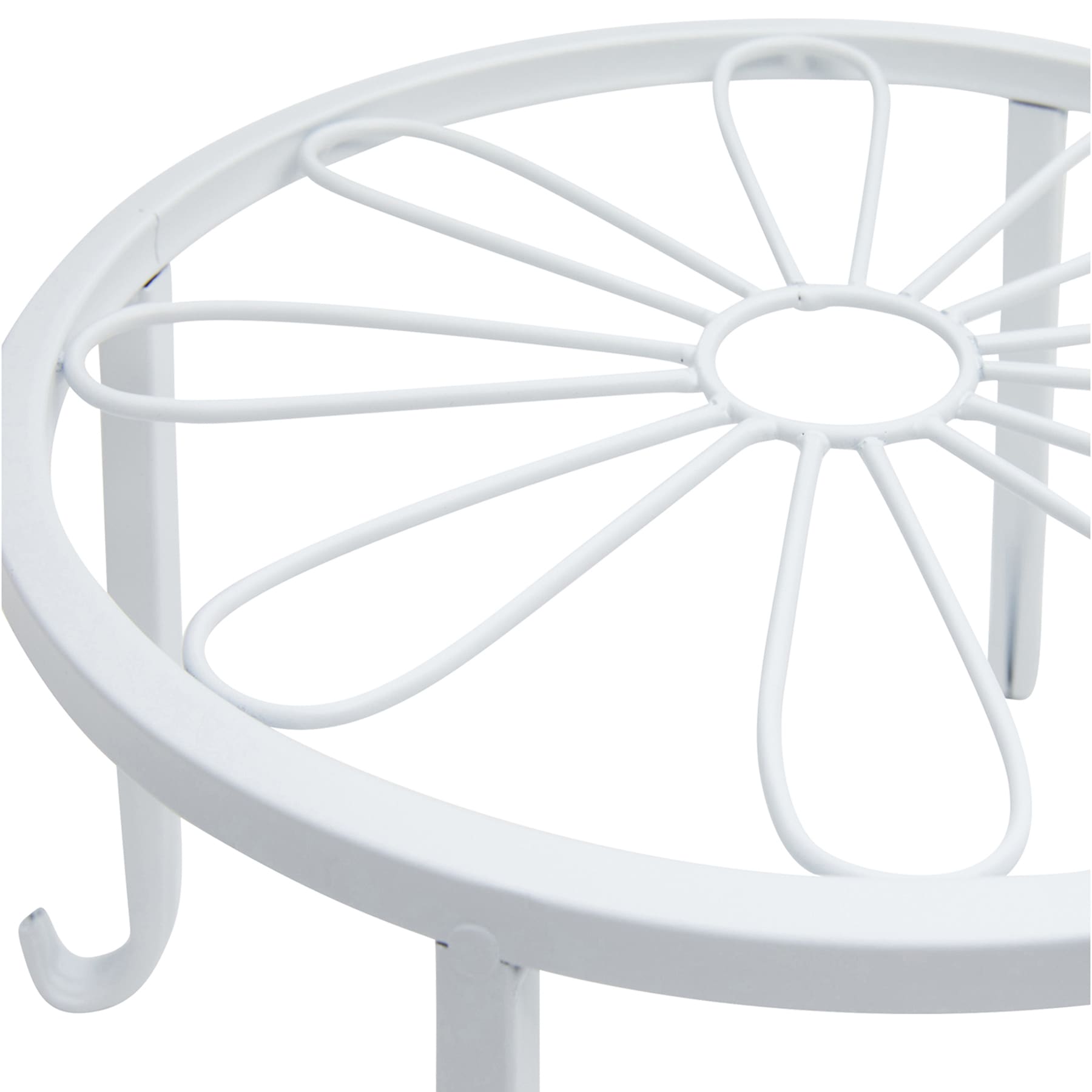 White Plant Riser, Medium