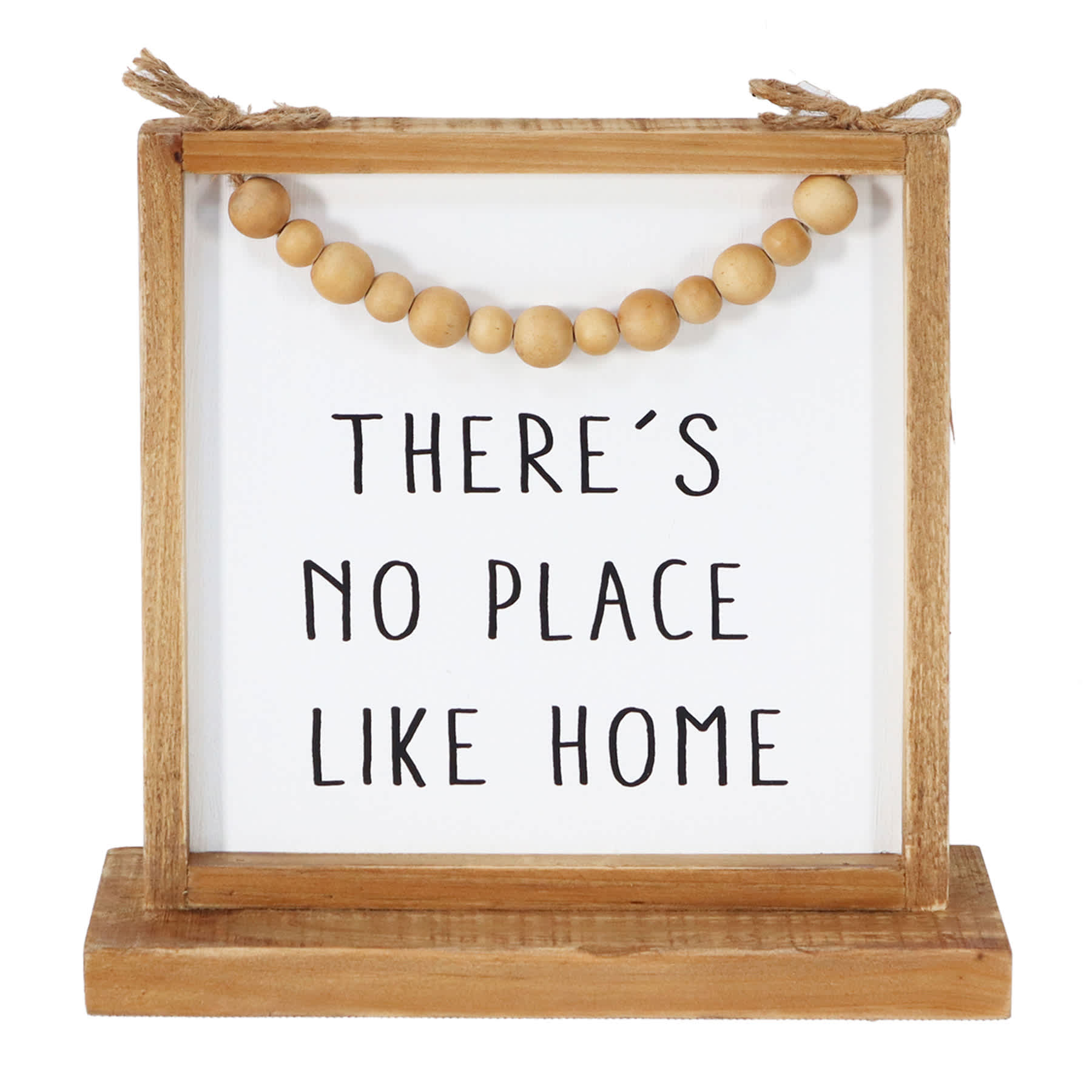 Honeybloom There's No Place Like Home Sign, 10"