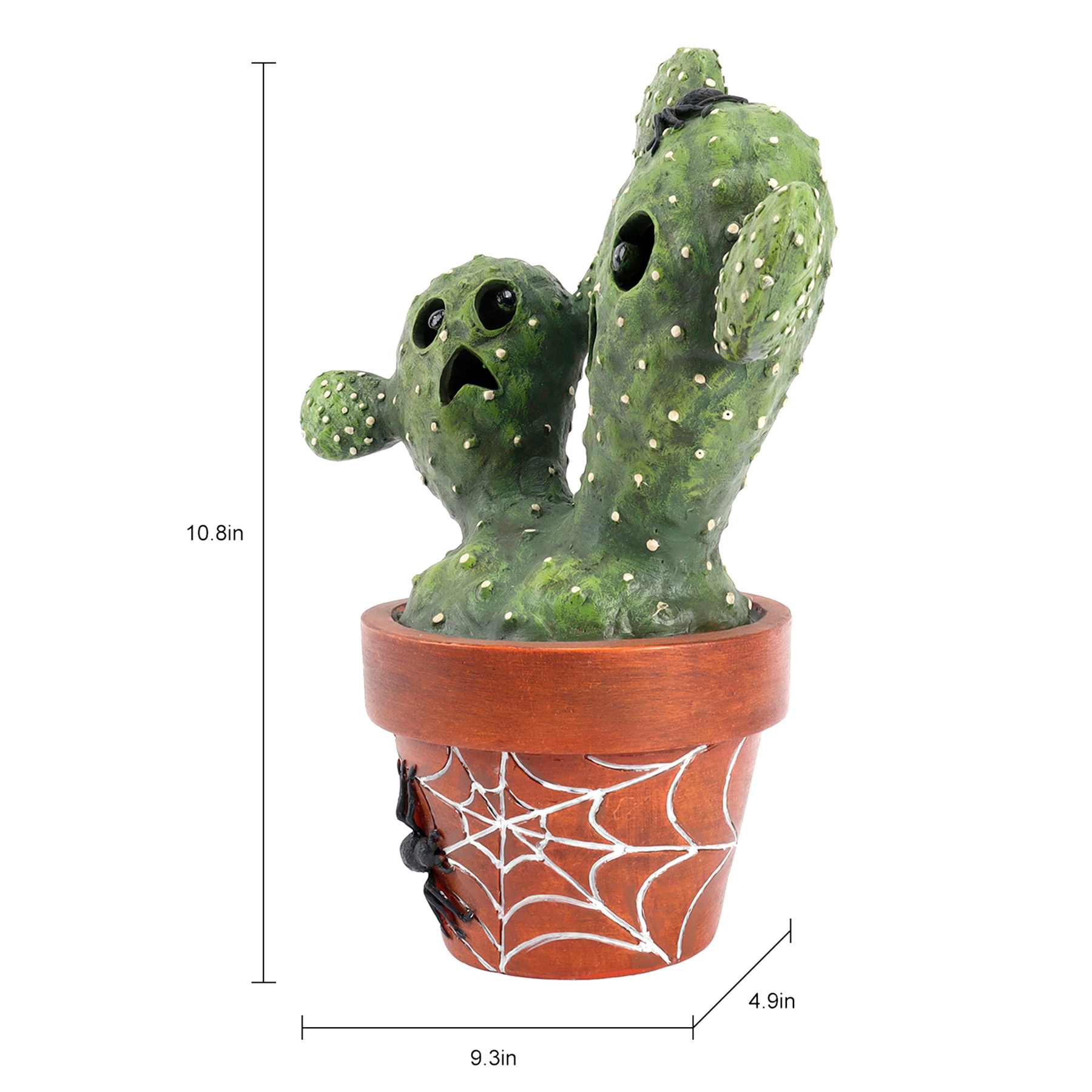 Grim Gardens LED Halloween Plant, 11"
