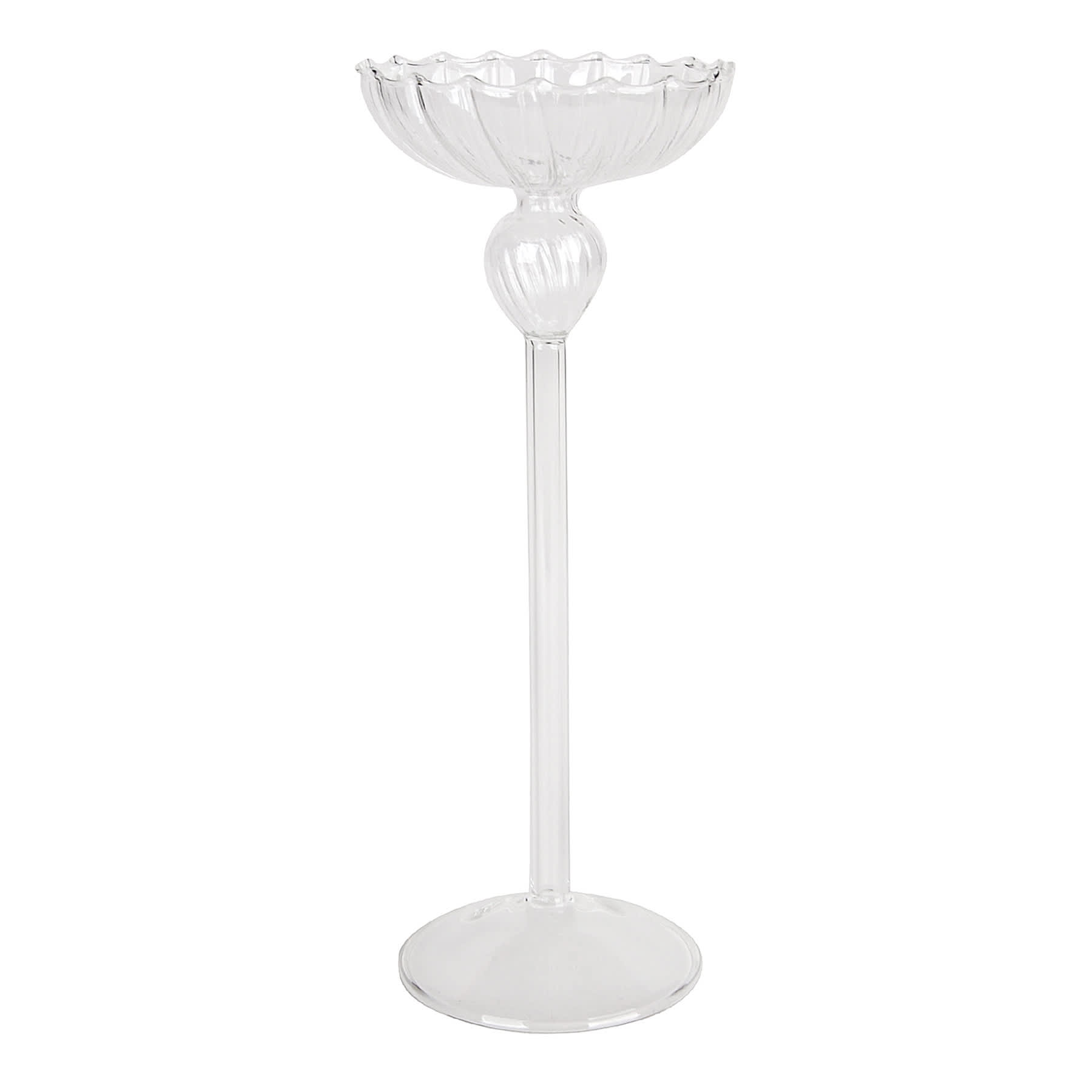 Willow Crossley Clear Votive Candle Holder, 9.4"