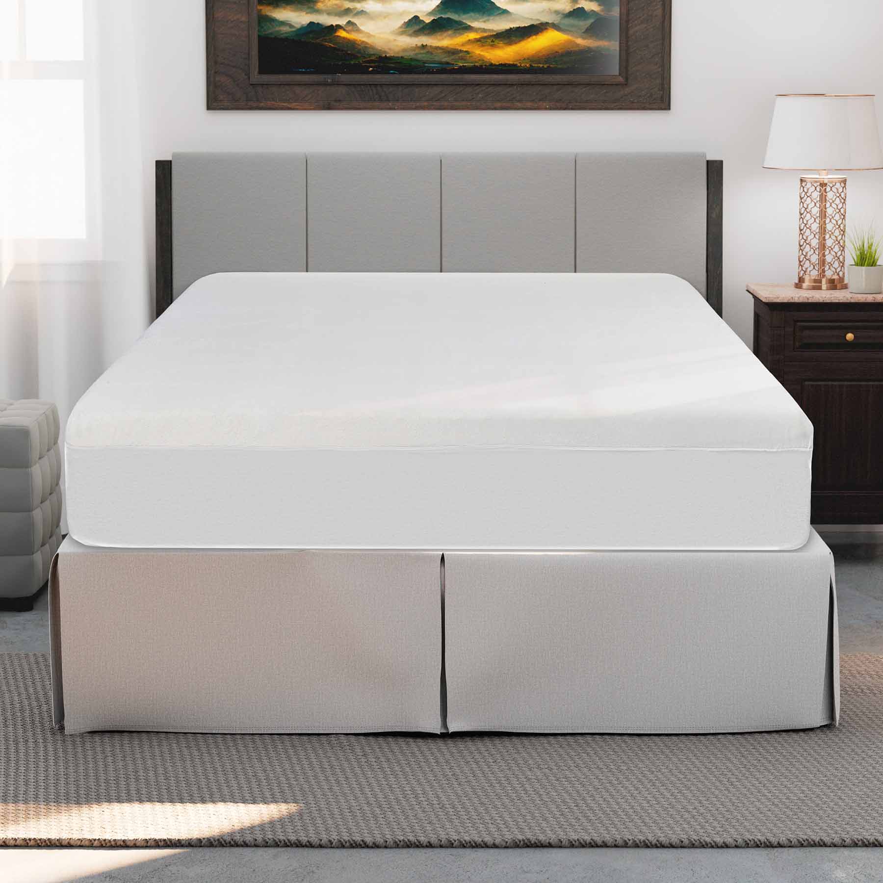 Terry Bamboo Mattress Protector, Full
