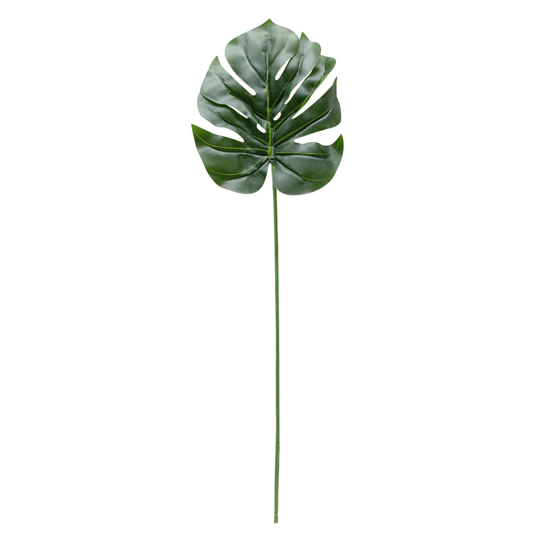 Poly Split-Leaf Philo Stem, 22"