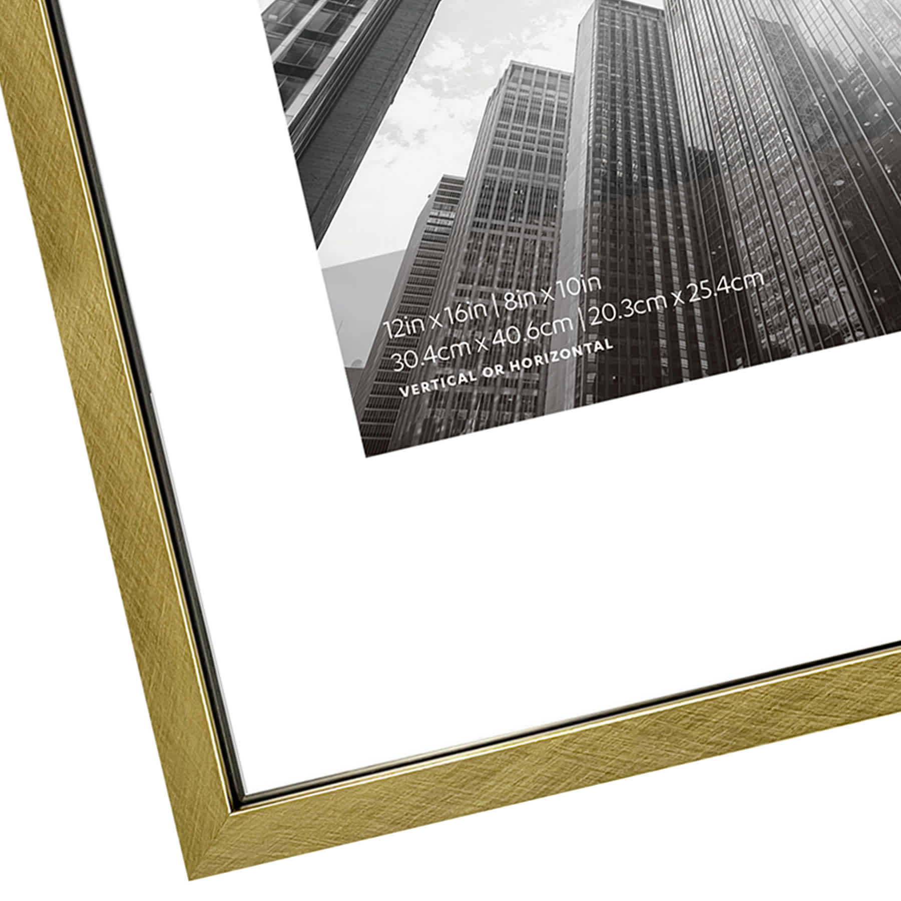 Gold Float Wall Frame, 12x16