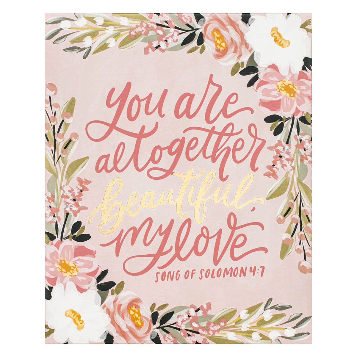 All Together Beautiful Canvas Wall Art, 16x20