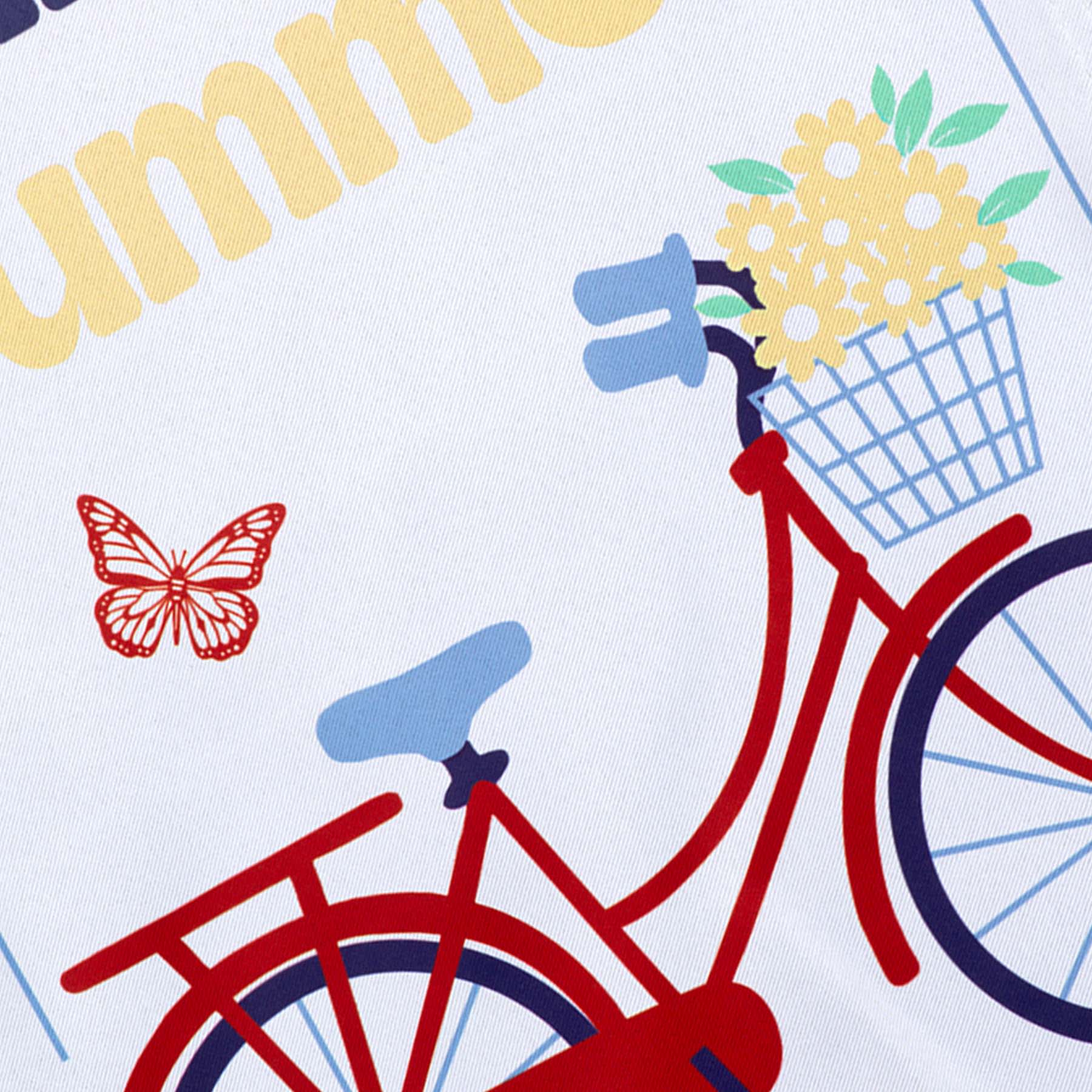 Rollin Into Summer Garden Flag, 18"