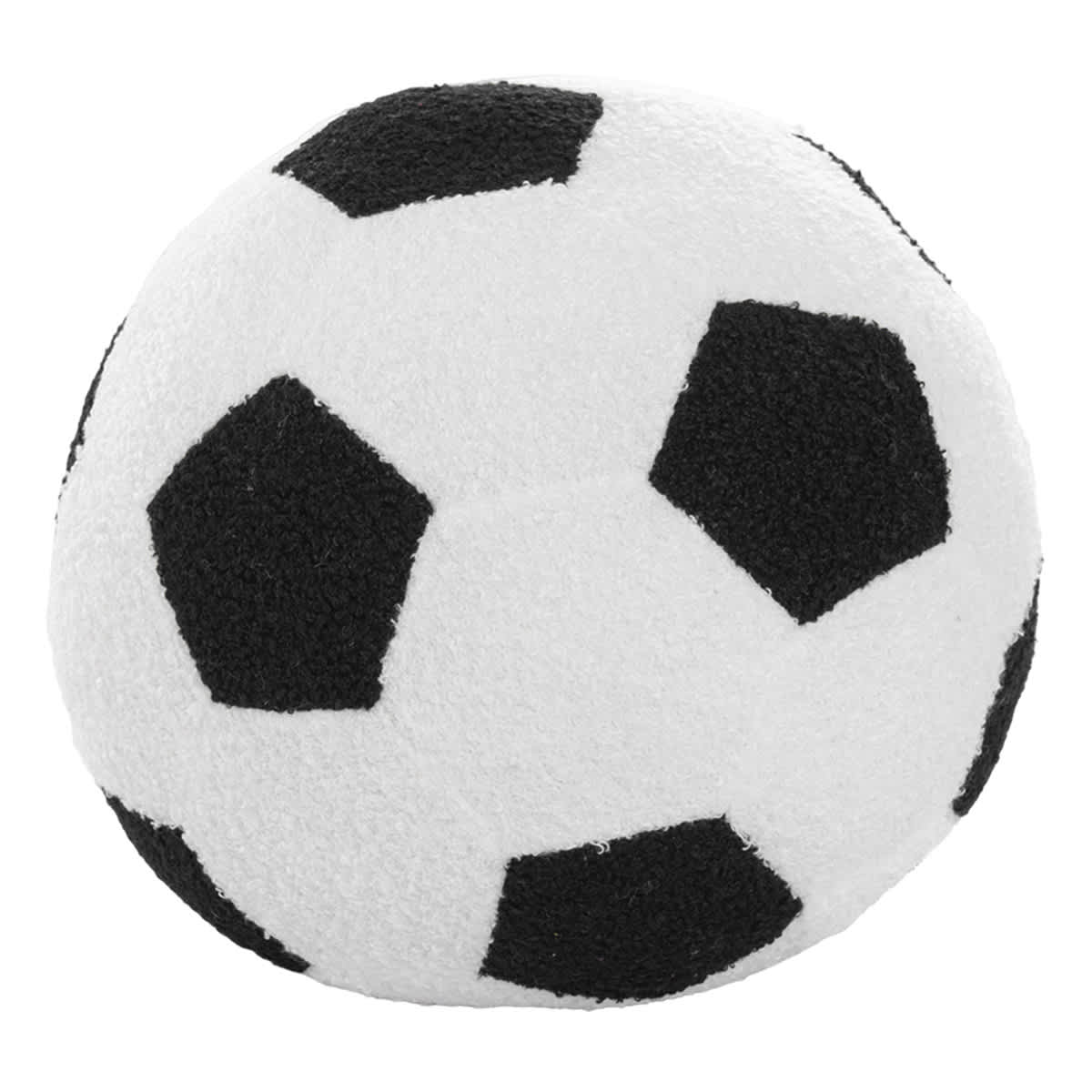 Soccer Ball Shaped Throw Pillow