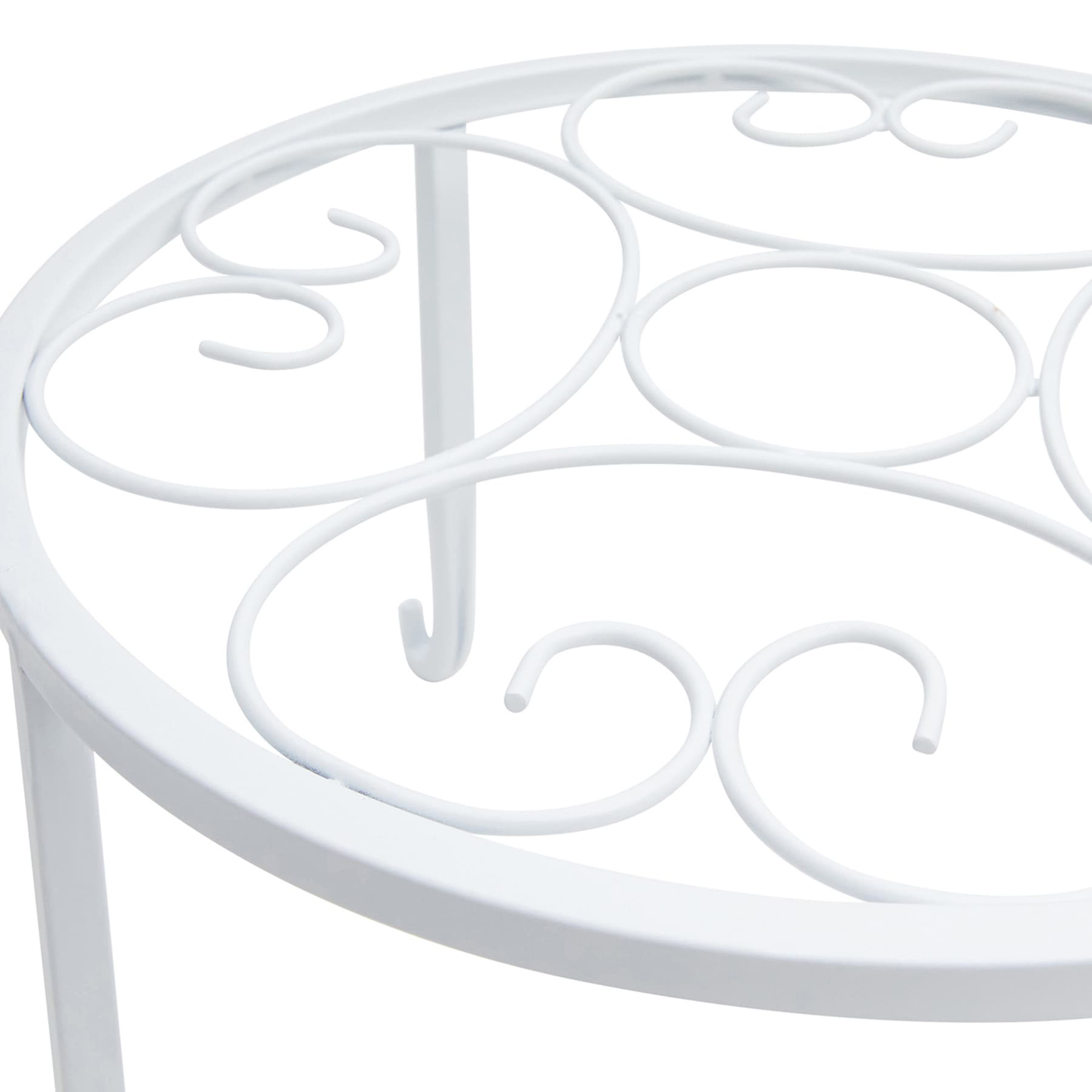 White Plant Riser, Large