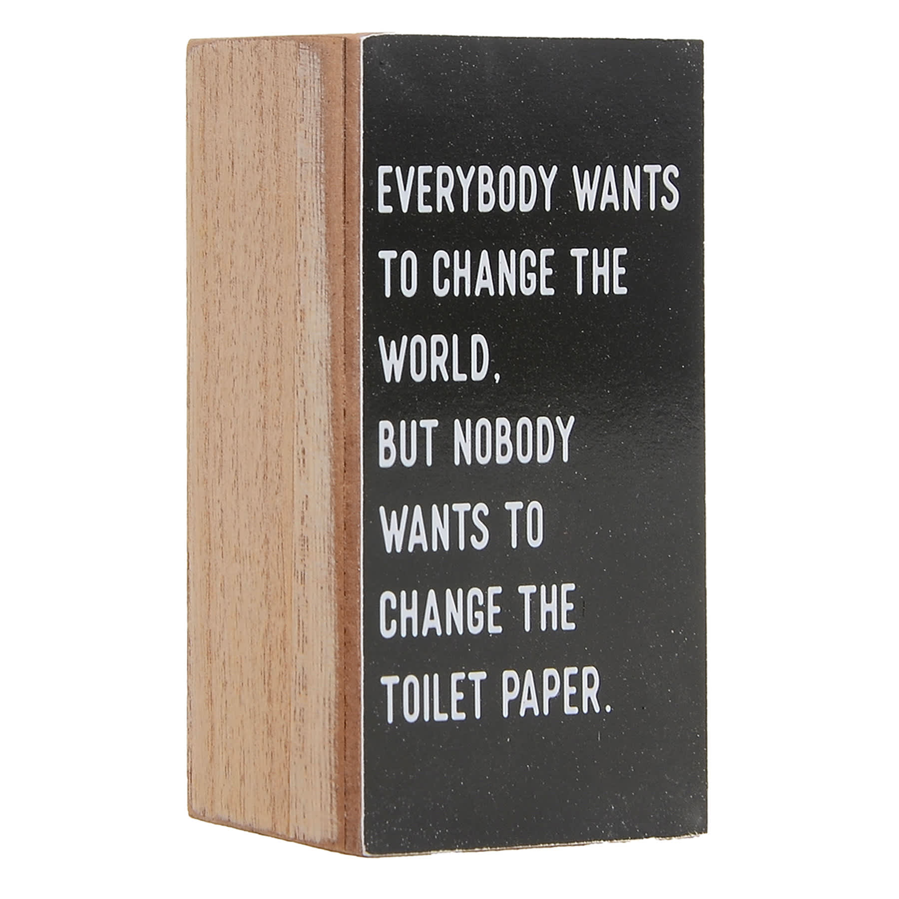 Change Toilet Paper Block, 3x5